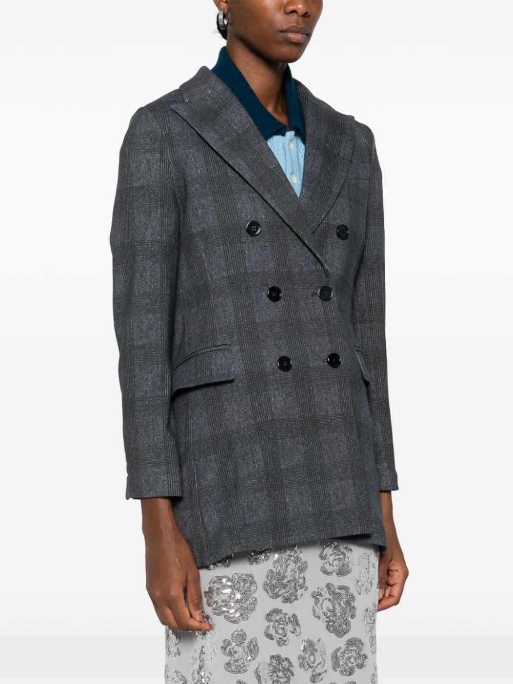 COTTON DOUBLE-BREASTED JACKET