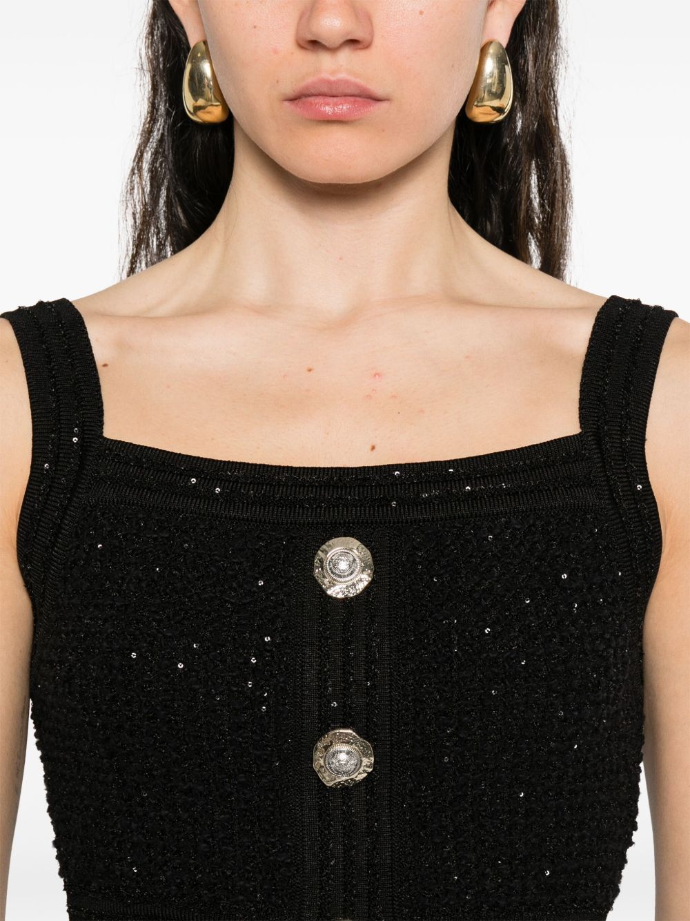 Balmain TWEED TOP Size S / US 4 / IT 40 - 2 Thumbnail