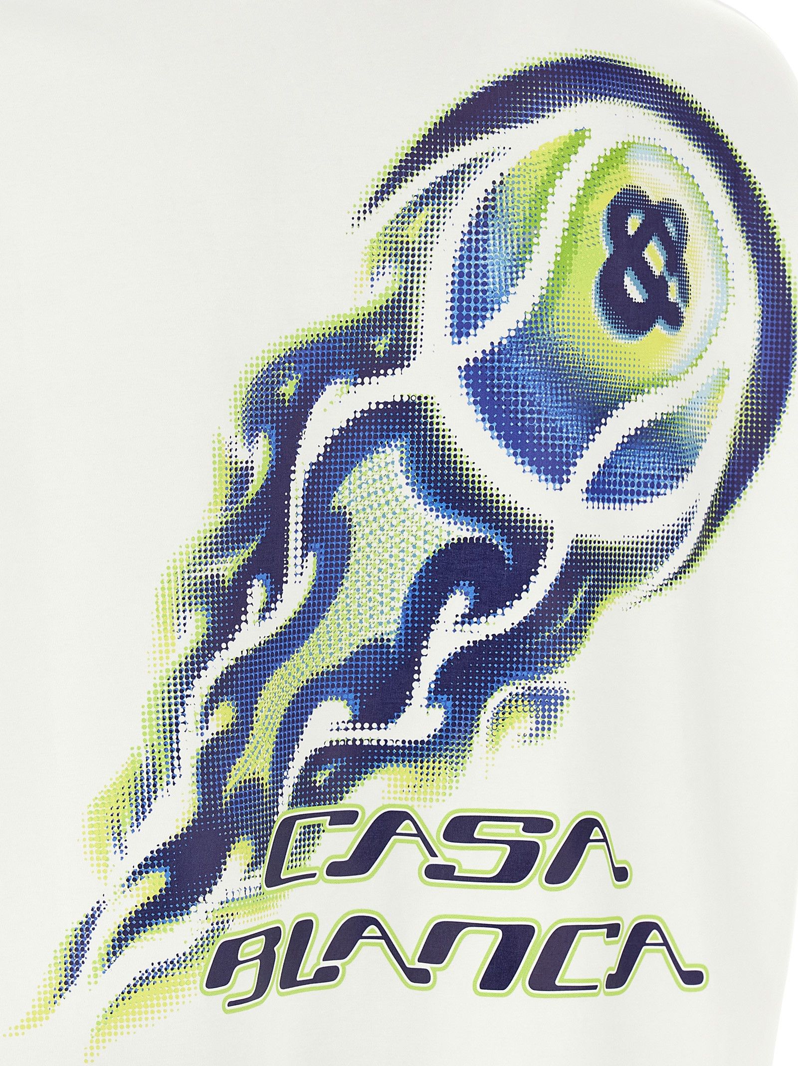Casablanca 'Flaming Tennis Ball' T-Shirt Size US XXL / EU 58 / 5 - 4 Thumbnail