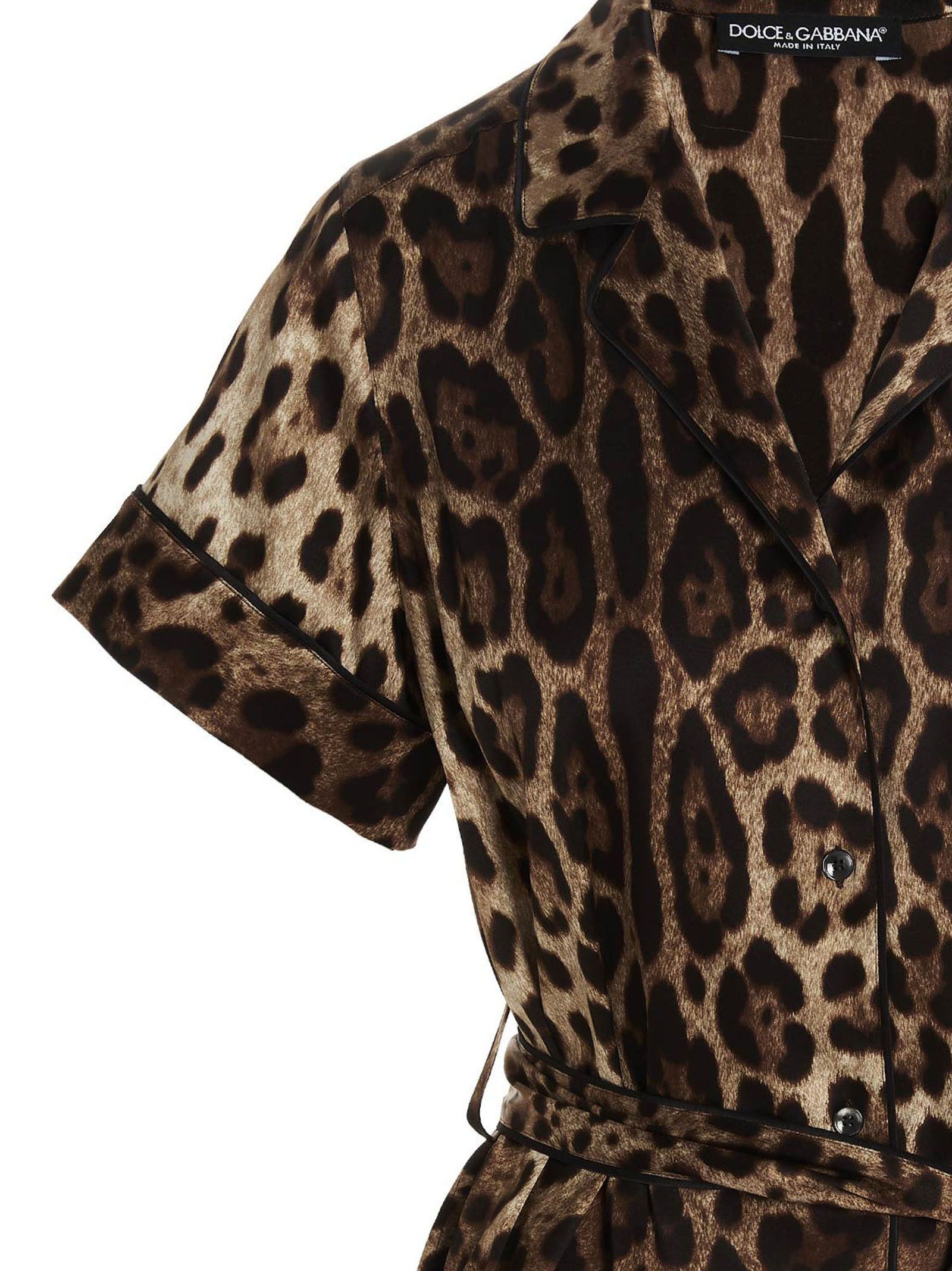 Dolce & Gabbana Leopard Shirt Size M / US 6-8 / IT 42-44 - 3 Thumbnail