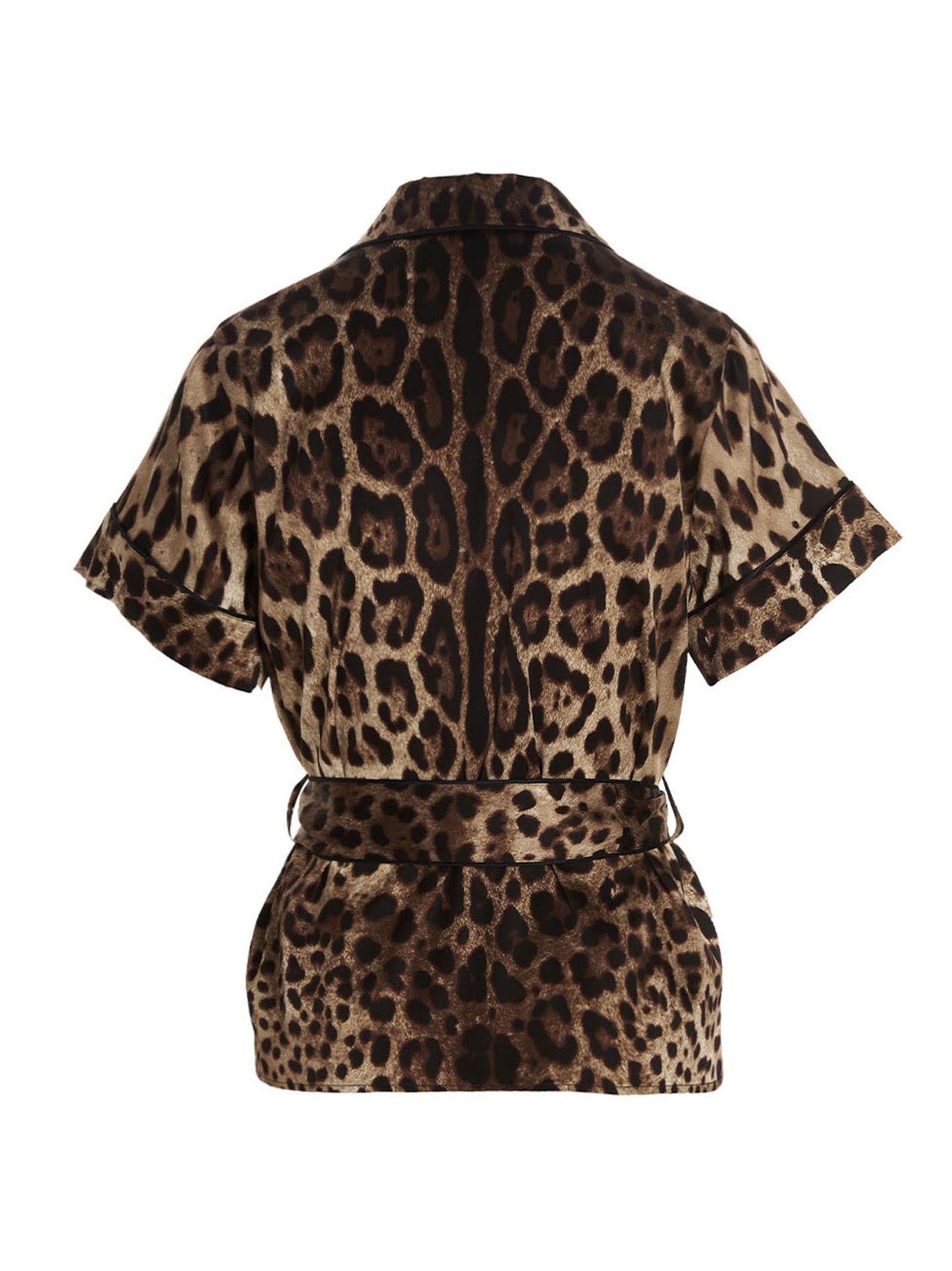 Dolce & Gabbana Leopard Shirt Size M / US 6-8 / IT 42-44 - 2 Thumbnail