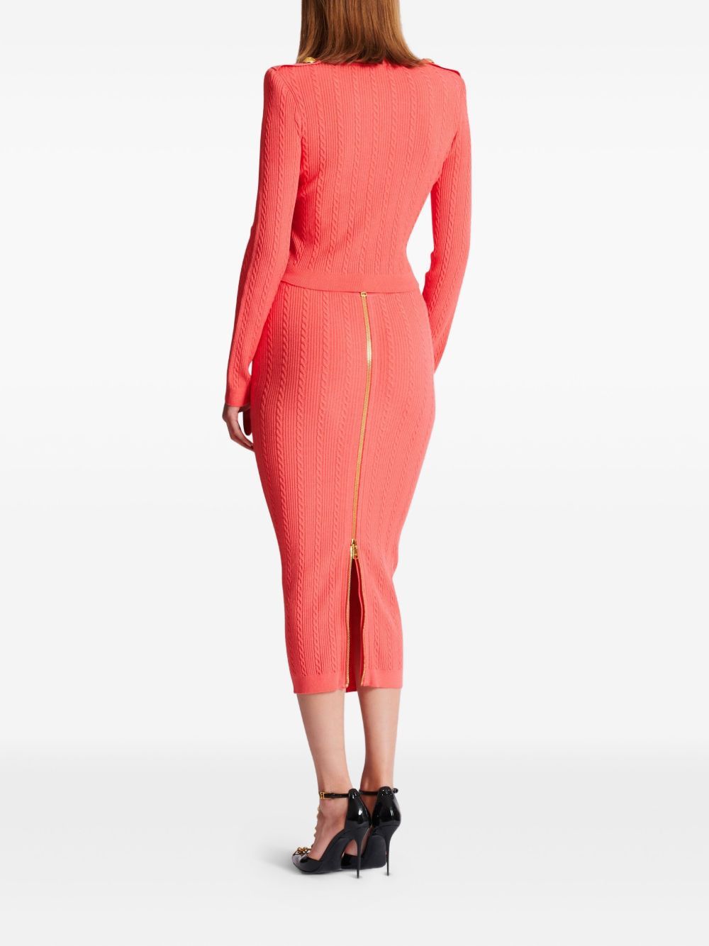 Balmain V-NECKED CARDIGAN Size XS / US 0-2 / IT 36-38 - 6 Thumbnail
