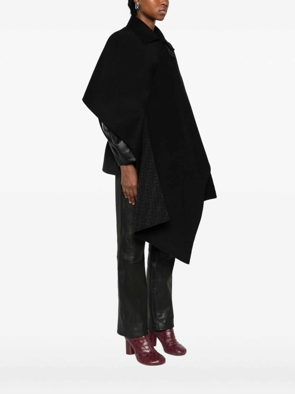 Fendi FF WOOL COAT Size S / US 4 / IT 40 - 3 Thumbnail