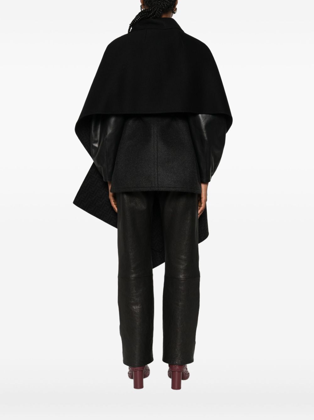 Fendi FF WOOL COAT Size S / US 4 / IT 40 - 5 Thumbnail