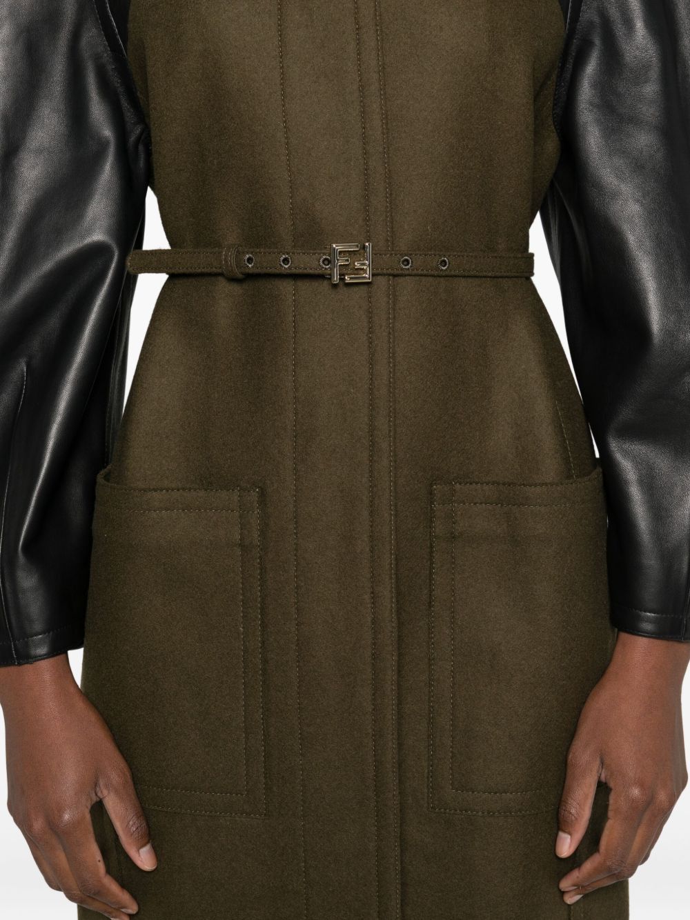 Fendi WOOL COAT Size S / US 4 / IT 40 - 3 Thumbnail