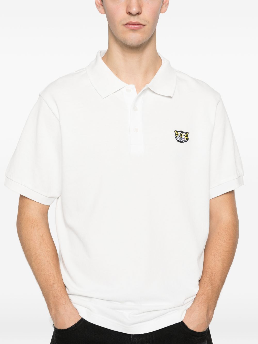 Kenzo WILD TIGER COTTON POLO SHIRT Size US L / EU 52-54 / 3 - 4 Thumbnail