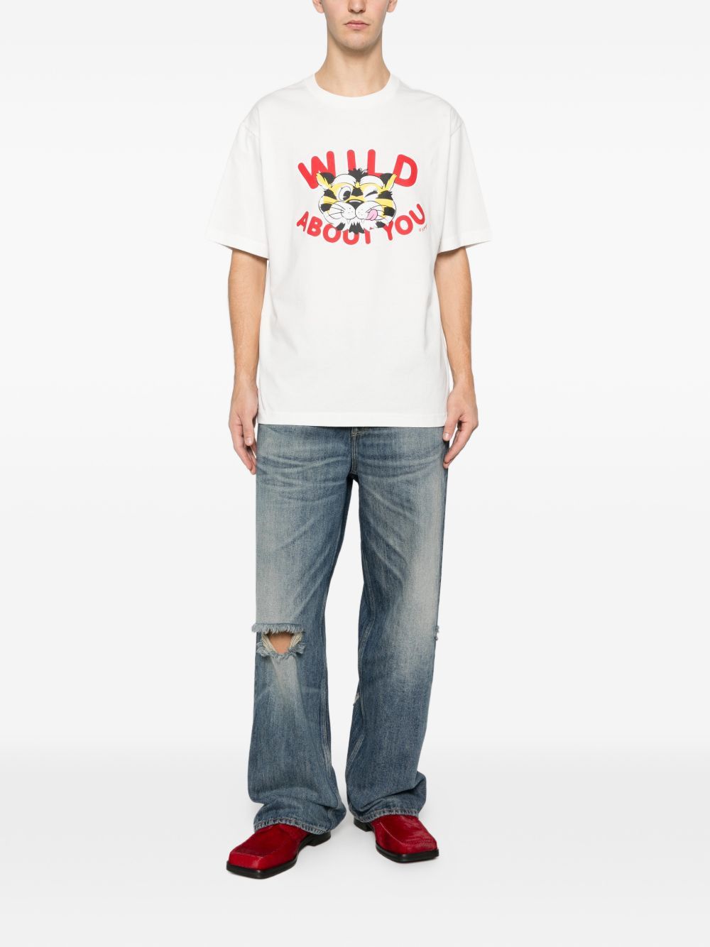 Kenzo WILD TIGER COTTON T-SHIRT Size US XL / EU 56 / 4 - 4 Thumbnail