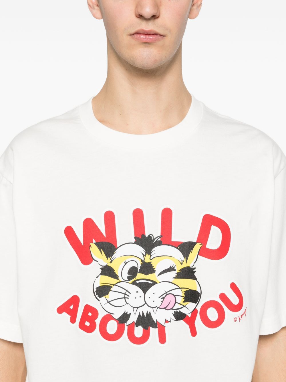 Kenzo WILD TIGER COTTON T-SHIRT Size US XL / EU 56 / 4 - 3 Thumbnail