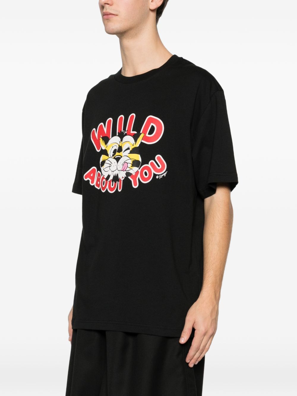 Kenzo WILD TIGER COTTON T-SHIRT Size US L / EU 52-54 / 3 - 4 Thumbnail