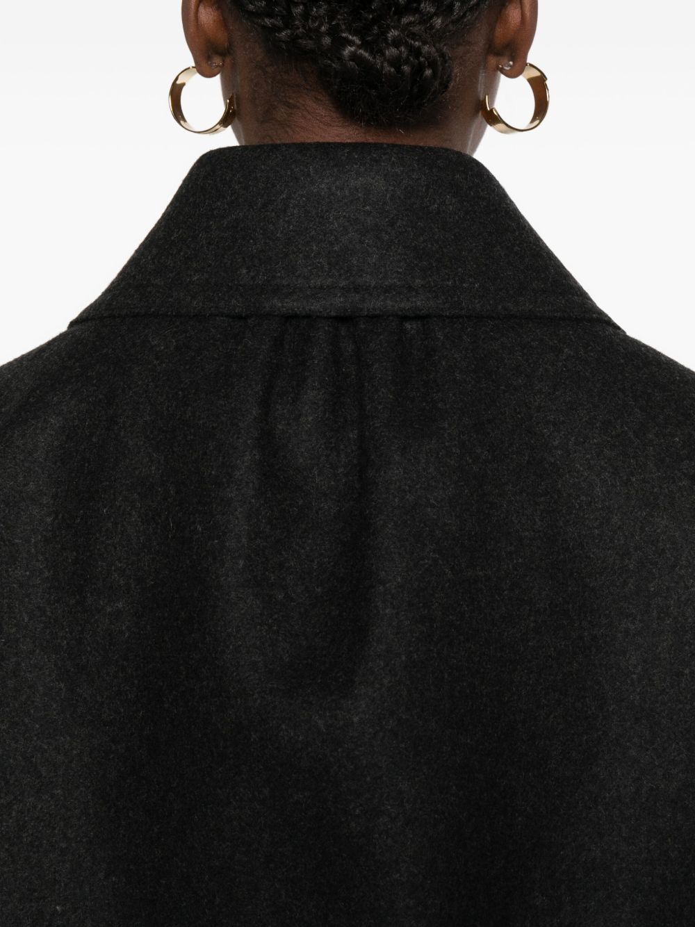 Fendi WOOL MIDI COAT Size S / US 4 / IT 40 - 2 Thumbnail