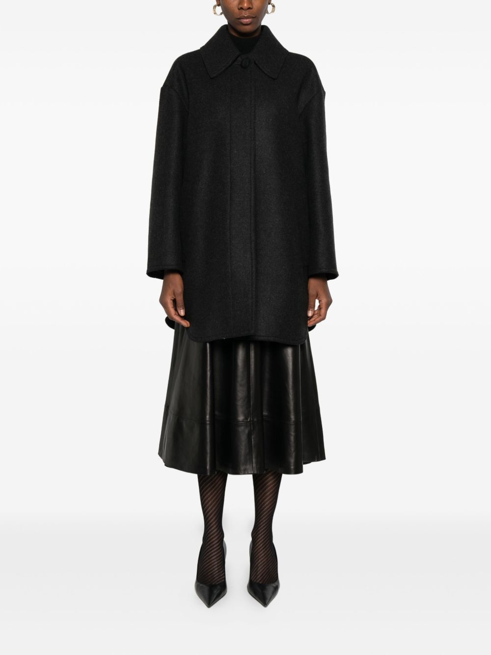 Fendi WOOL MIDI COAT Size S / US 4 / IT 40 - 5 Thumbnail