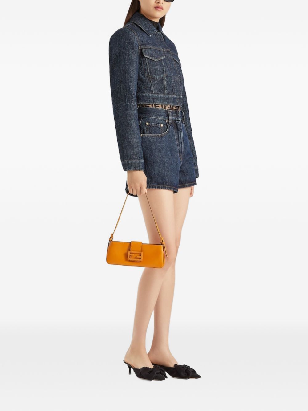 Fendi DENIM COTTON JACKET Size M / US 6-8 / IT 42-44 - 5 Thumbnail