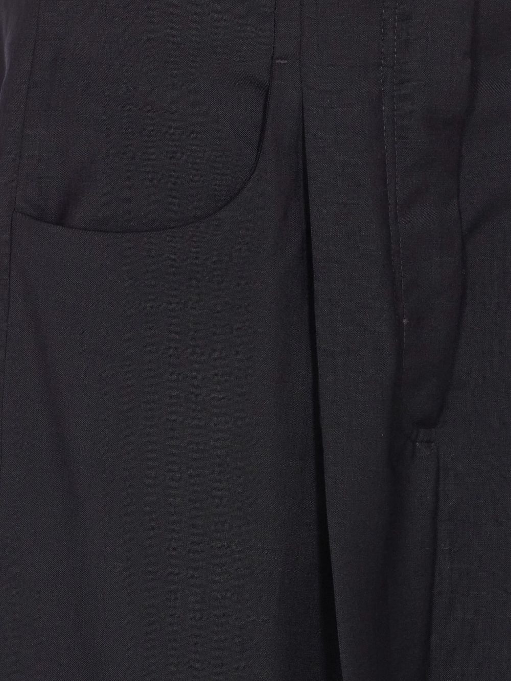 WOOL WIDE-LEG TROUSERS
