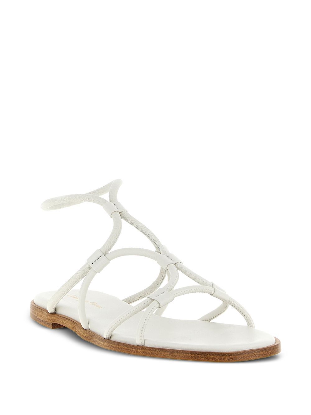 Gianvito Rossi LEATHER FLAT SANDALS Size US 6 / IT 36 - 2 Thumbnail
