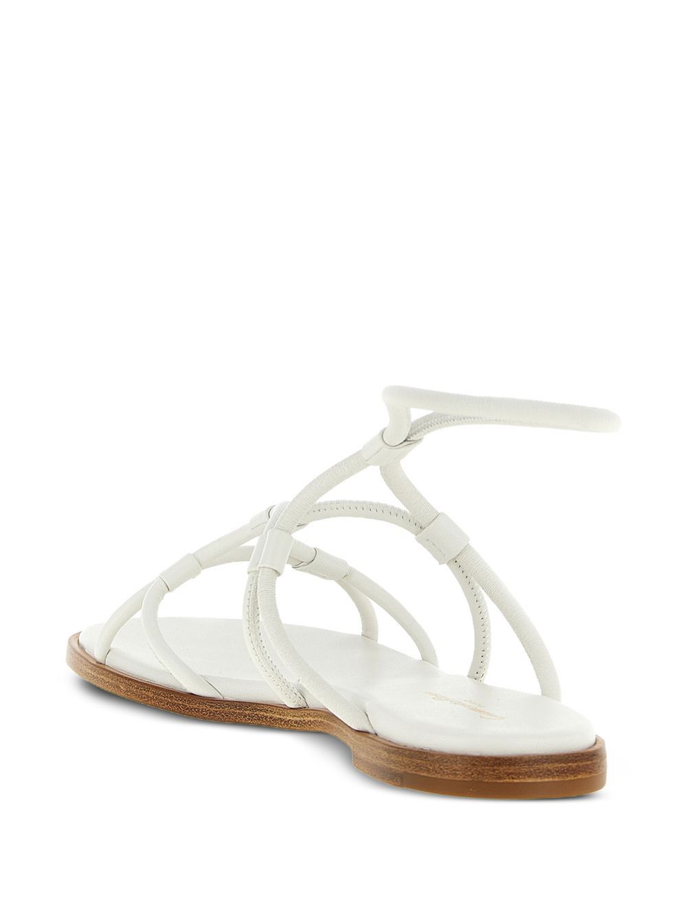 Gianvito Rossi LEATHER FLAT SANDALS Size US 10 / IT 40 - 3 Thumbnail
