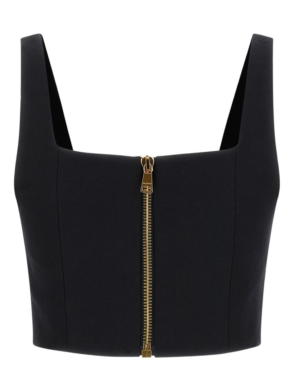 Balmain WOOL BRASSIERE TOP Size XS / US 0-2 / IT 36-38 - 2 Thumbnail