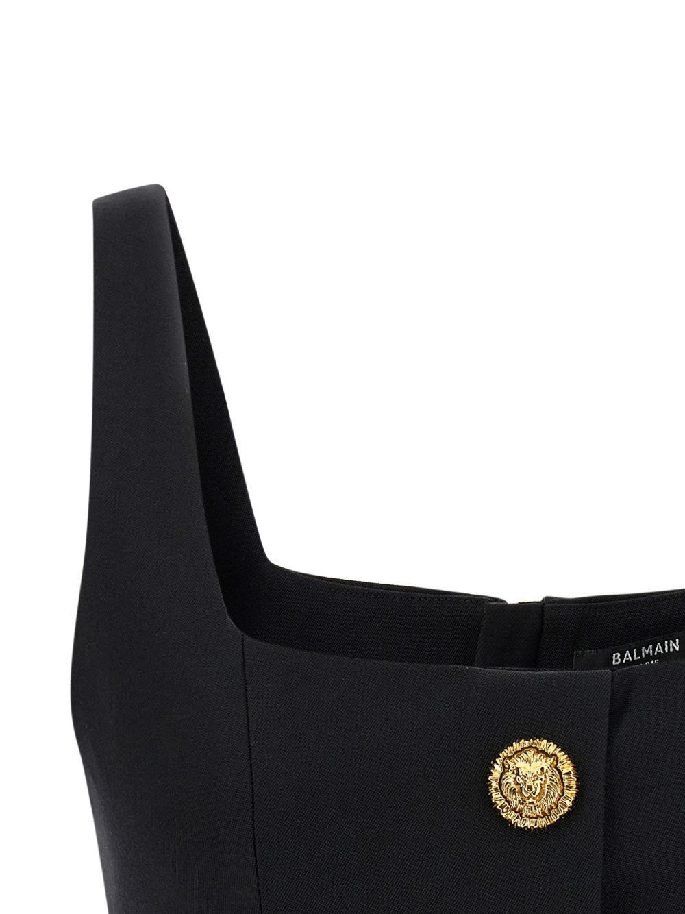 Balmain WOOL BRASSIERE TOP Size XS / US 0-2 / IT 36-38 - 3 Thumbnail
