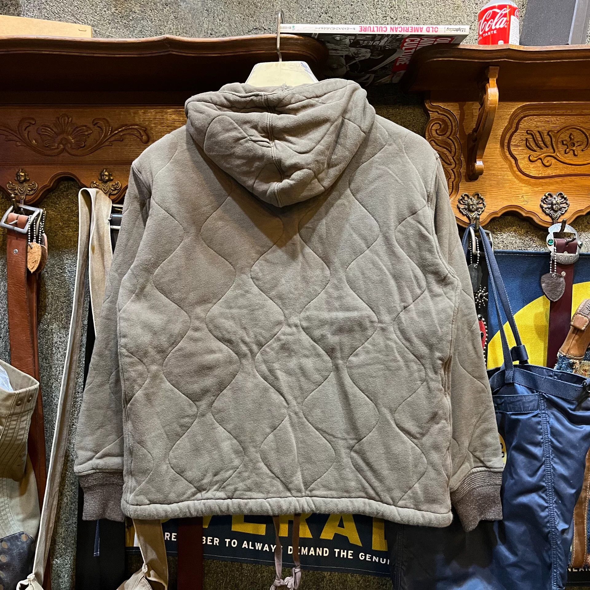 RRL Ralph Lauren RRL Ralph Lauren Quilted Hoodie Size US M / EU 48-50 / 2 - 2 Thumbnail