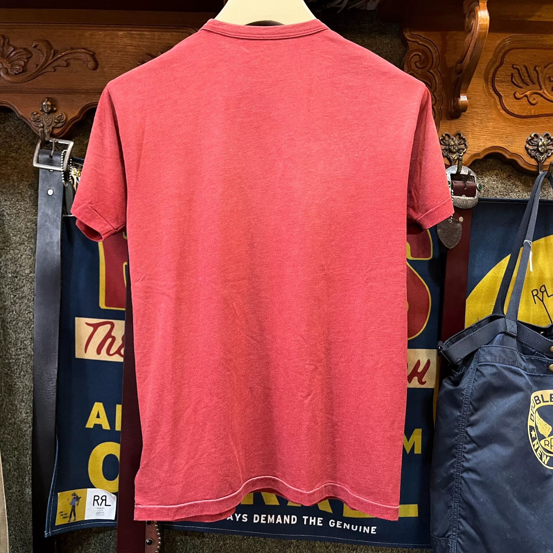 RRL Ralph Lauren RRL Western Cowboy Short Sleeve T-Shirt Size US S / EU 44-46 / 1 - 2 Thumbnail