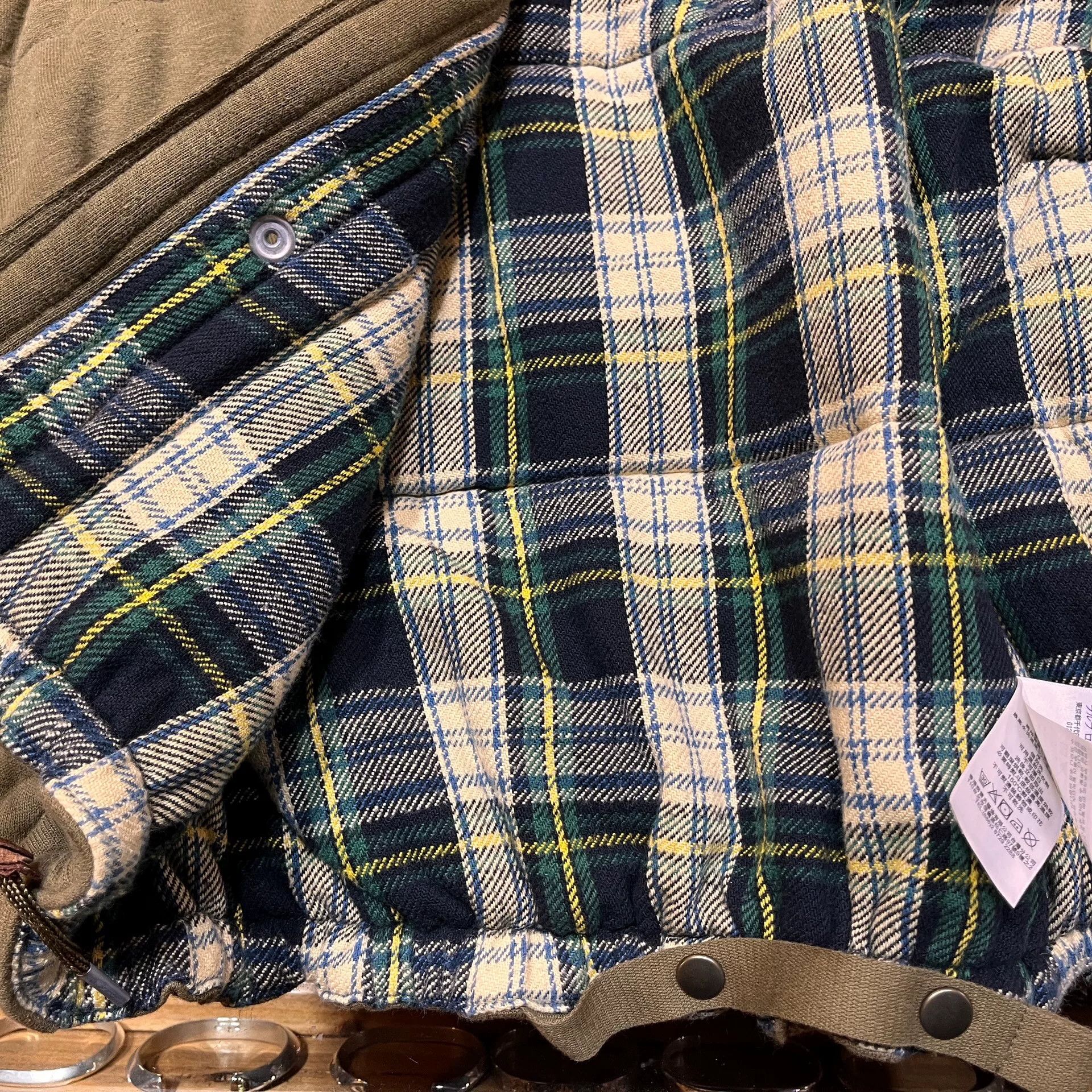 RRL Ralph Lauren Ralph Lauren RRL Plaid Cotton Vest Size US S / EU 44-46 / 1 - 8 Thumbnail