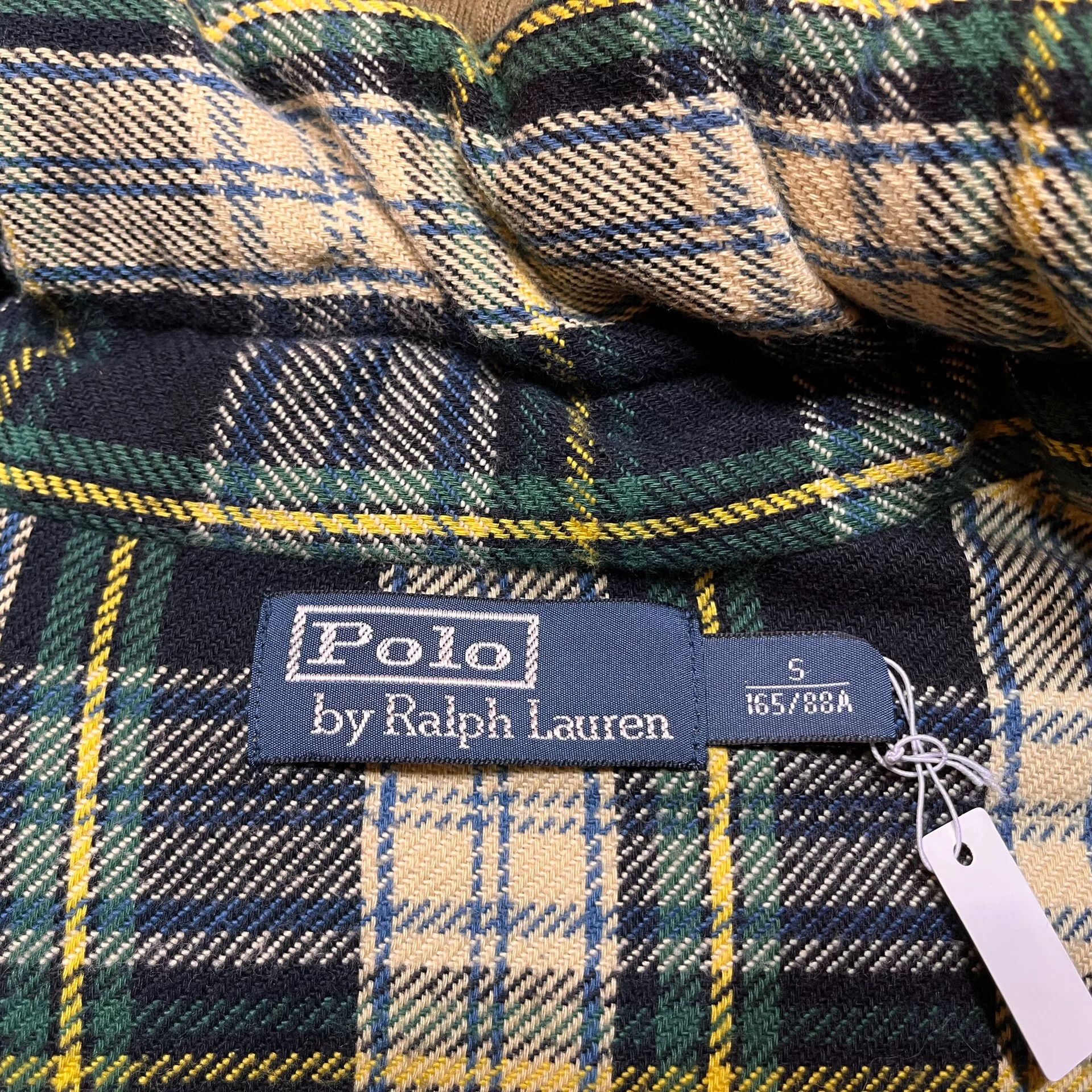 RRL Ralph Lauren Ralph Lauren RRL Plaid Cotton Vest Size US S / EU 44-46 / 1 - 3 Thumbnail
