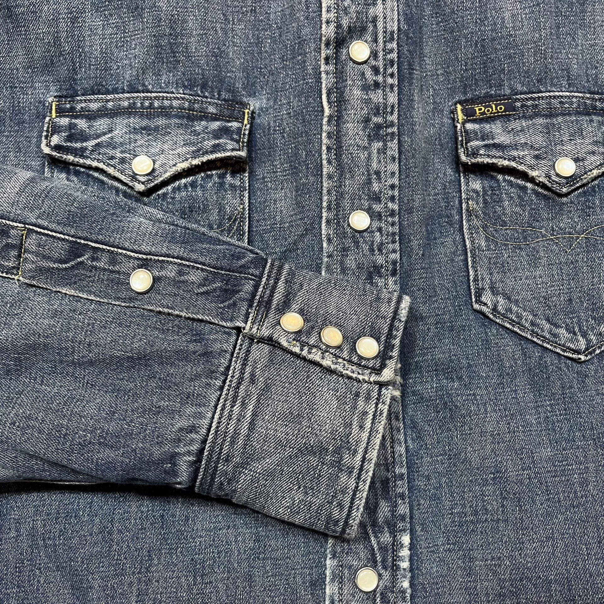 RRL Ralph Lauren Ralph Lauren Denim Jacket Size US L / EU 52-54 / 3 - 6 Thumbnail