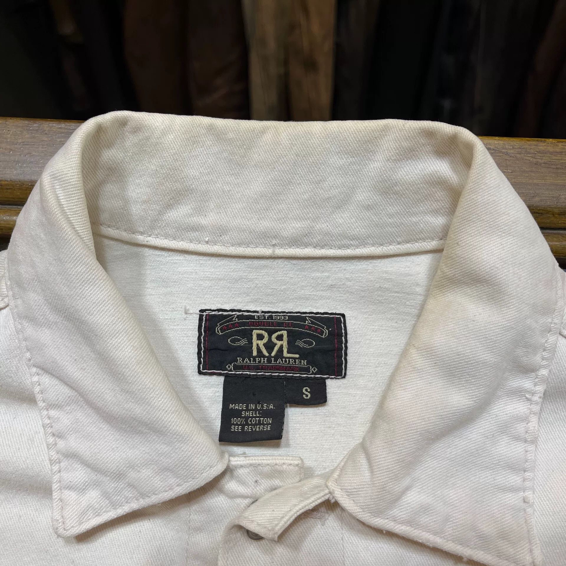 RRL Ralph Lauren RRL Vintage Year One Denim Jacket Size US S / EU 44-46 / 1 - 3 Thumbnail