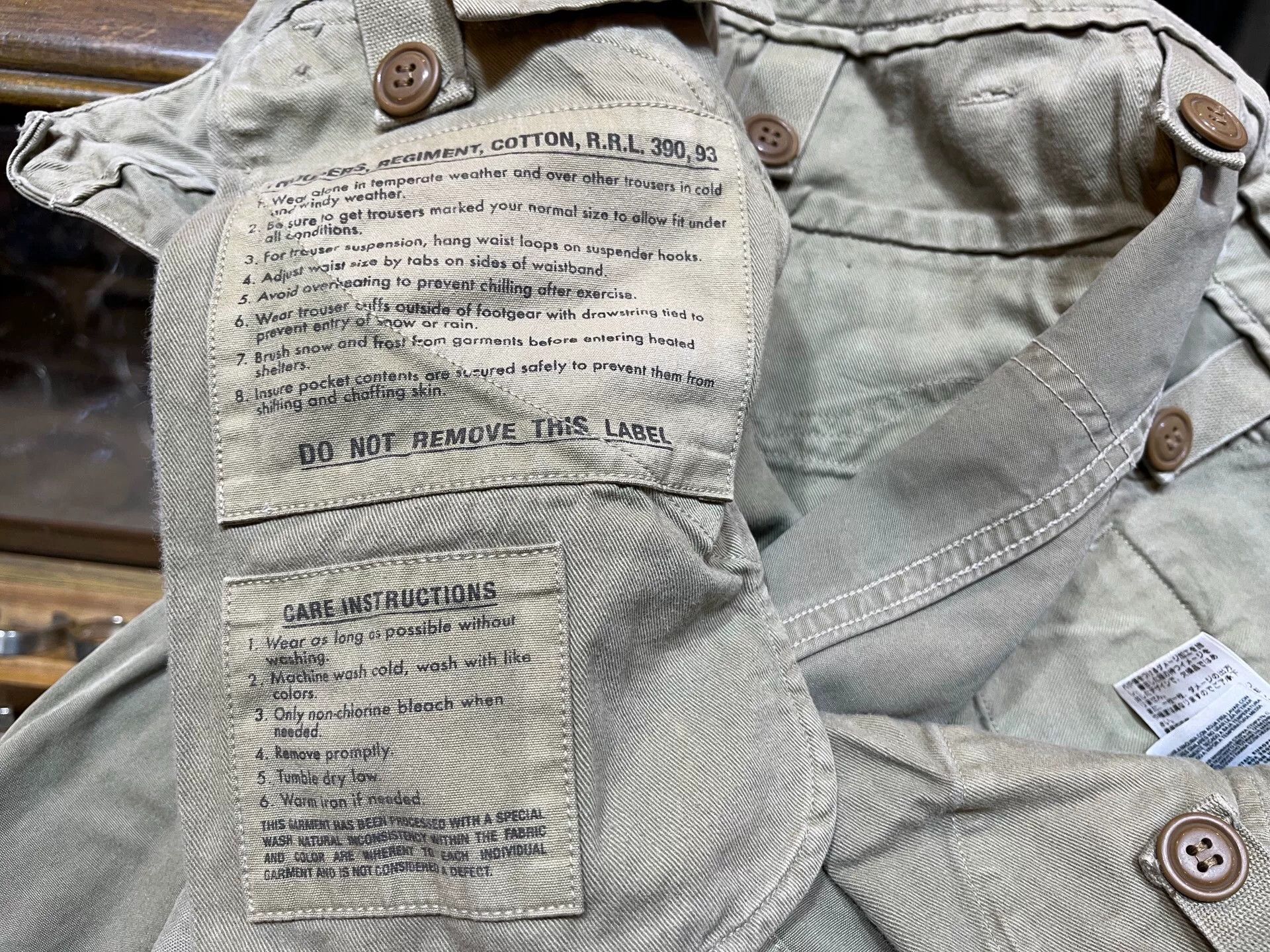 RRL Ralph Lauren RRL Patchwork Cargo Pants Size US 30 / EU 46 - 5 Thumbnail