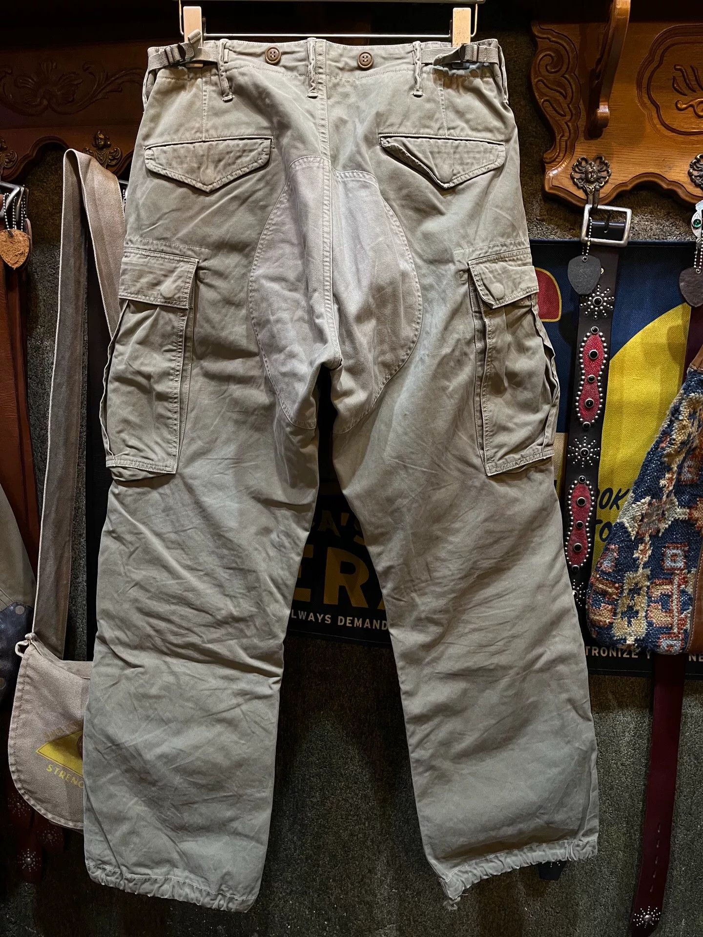 RRL Ralph Lauren RRL Patchwork Cargo Pants Size US 30 / EU 46 - 2 Thumbnail