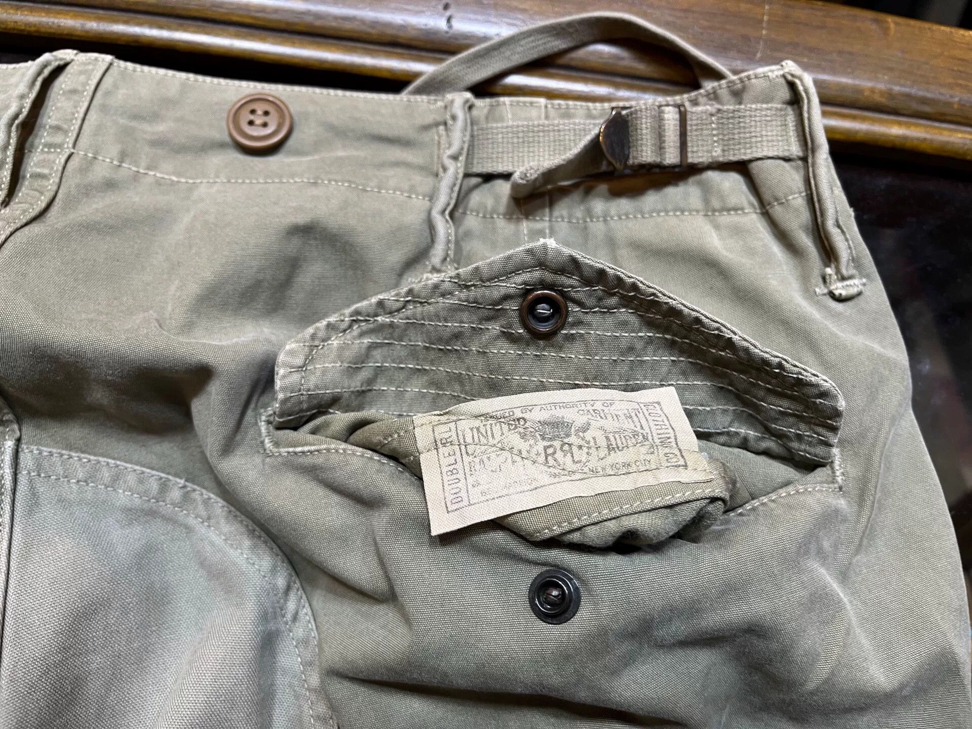 RRL Ralph Lauren RRL Patchwork Cargo Pants Size US 30 / EU 46 - 8 Thumbnail