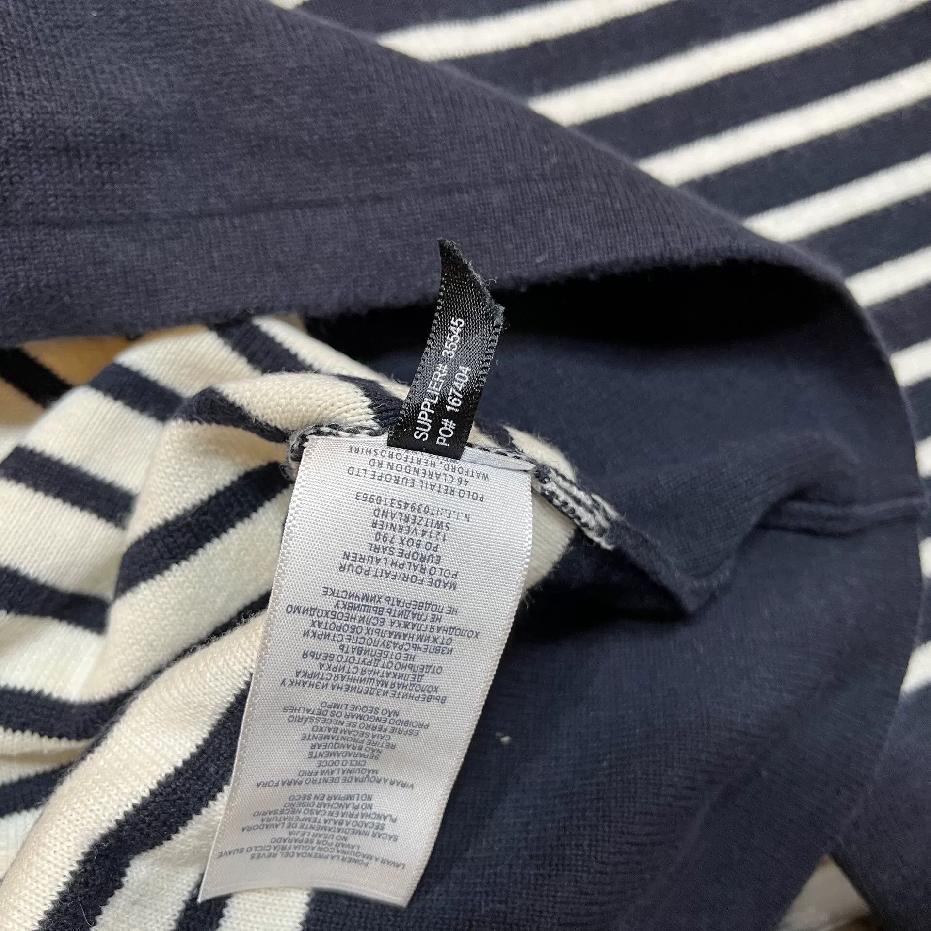 RRL Ralph Lauren RRL Kimura Style Striped Knit Sweater Size US L / EU 52-54 / 3 - 4 Thumbnail