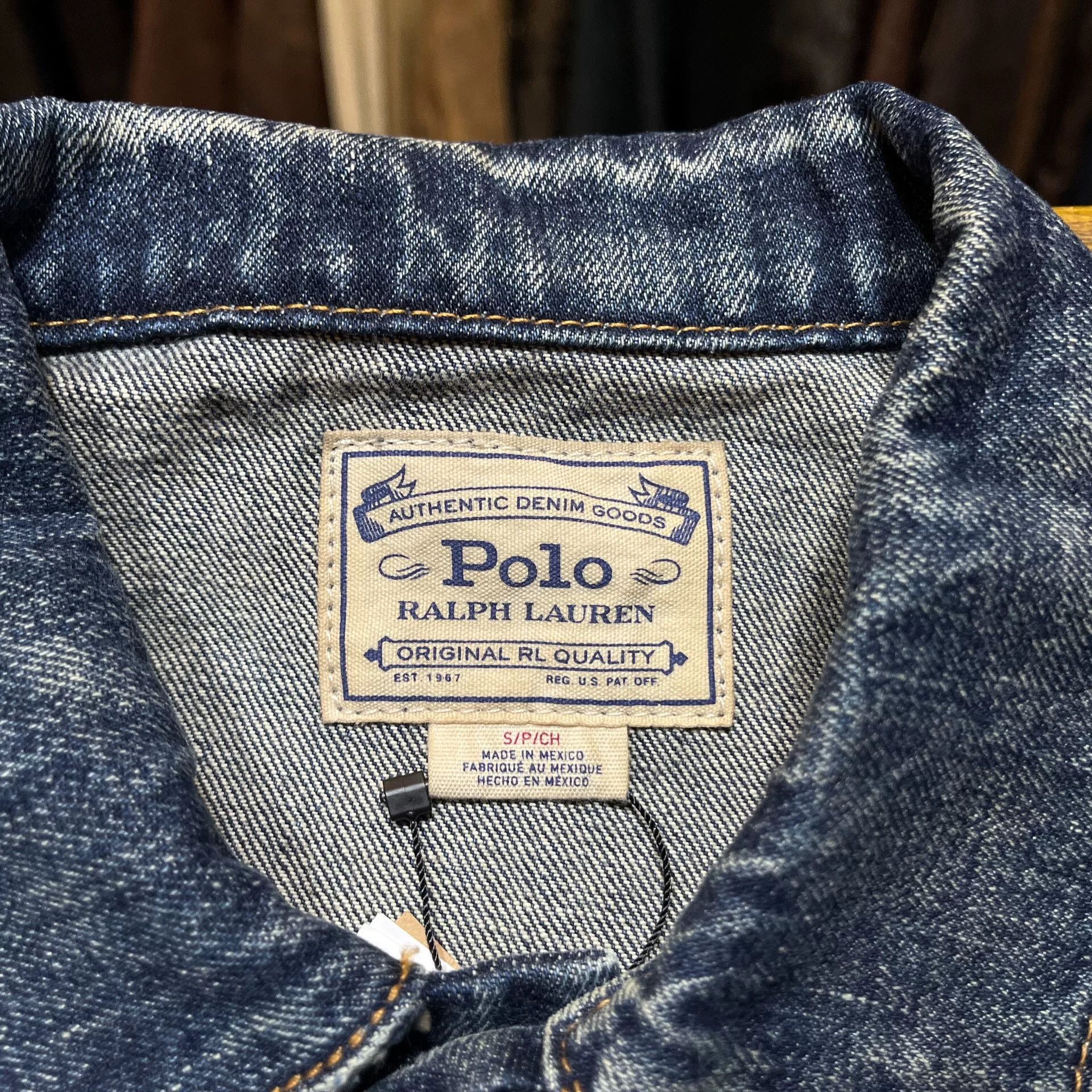 RRL Ralph Lauren RRL Denim Jacket with Tags Size US S / EU 44-46 / 1 - 3 Thumbnail