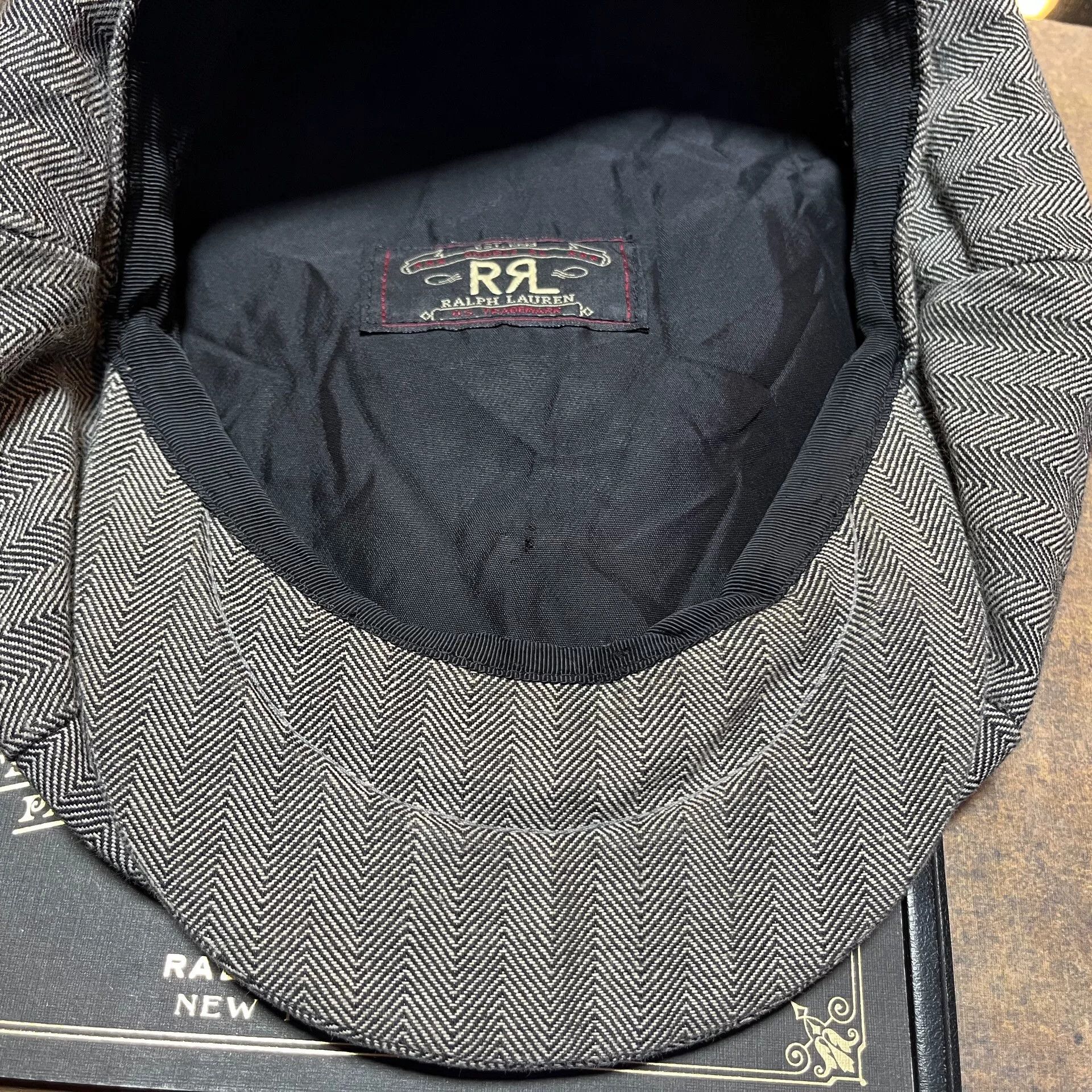 RRL Ralph Lauren RRL Herringbone Newsboy Cap Size ONE SIZE - 5 Thumbnail