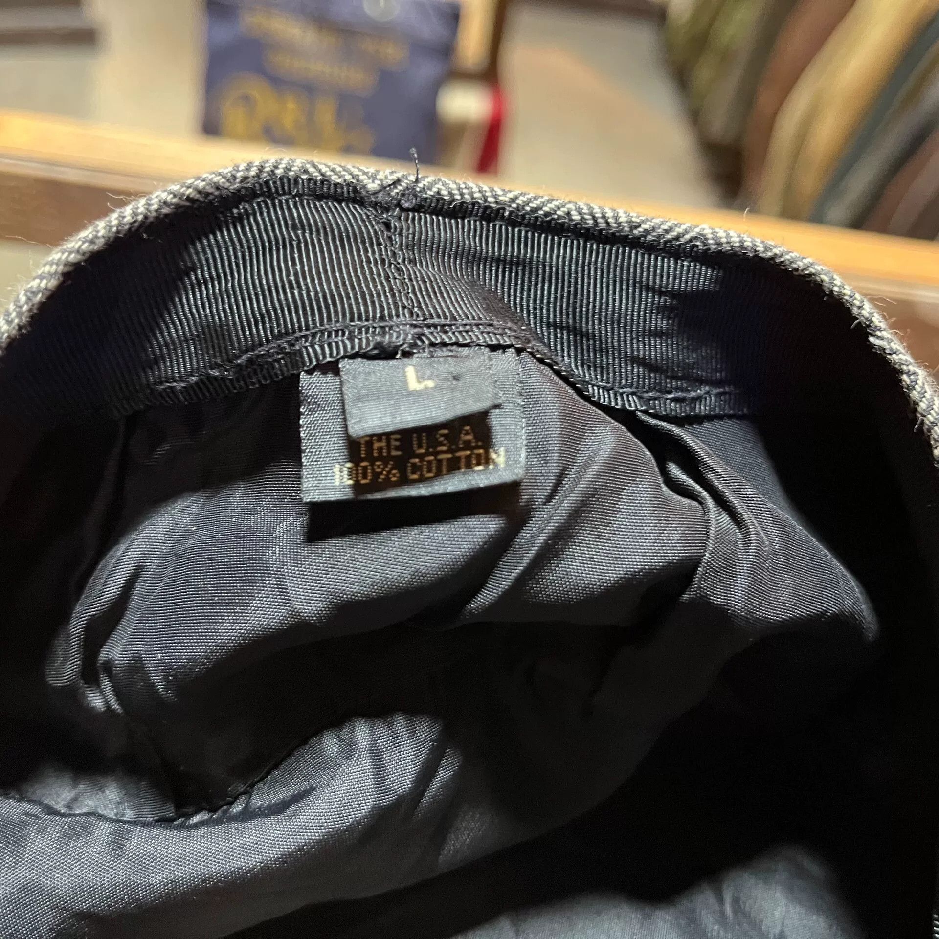 RRL Ralph Lauren RRL Herringbone Newsboy Cap Size ONE SIZE - 7 Thumbnail