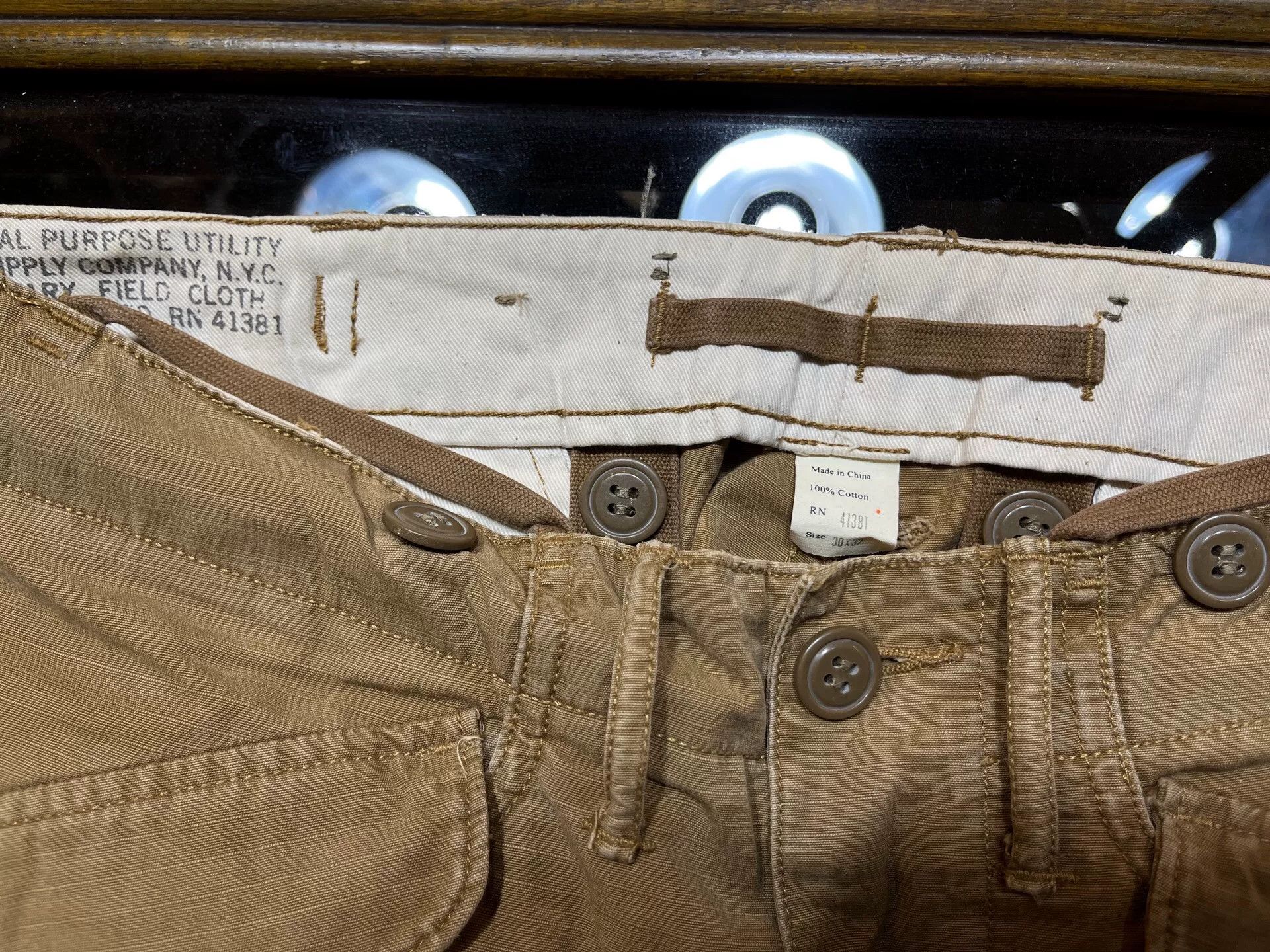 RRL Ralph Lauren RRL Casual Work Pants by Ralph Lauren Size US 30 / EU 46 - 3 Thumbnail