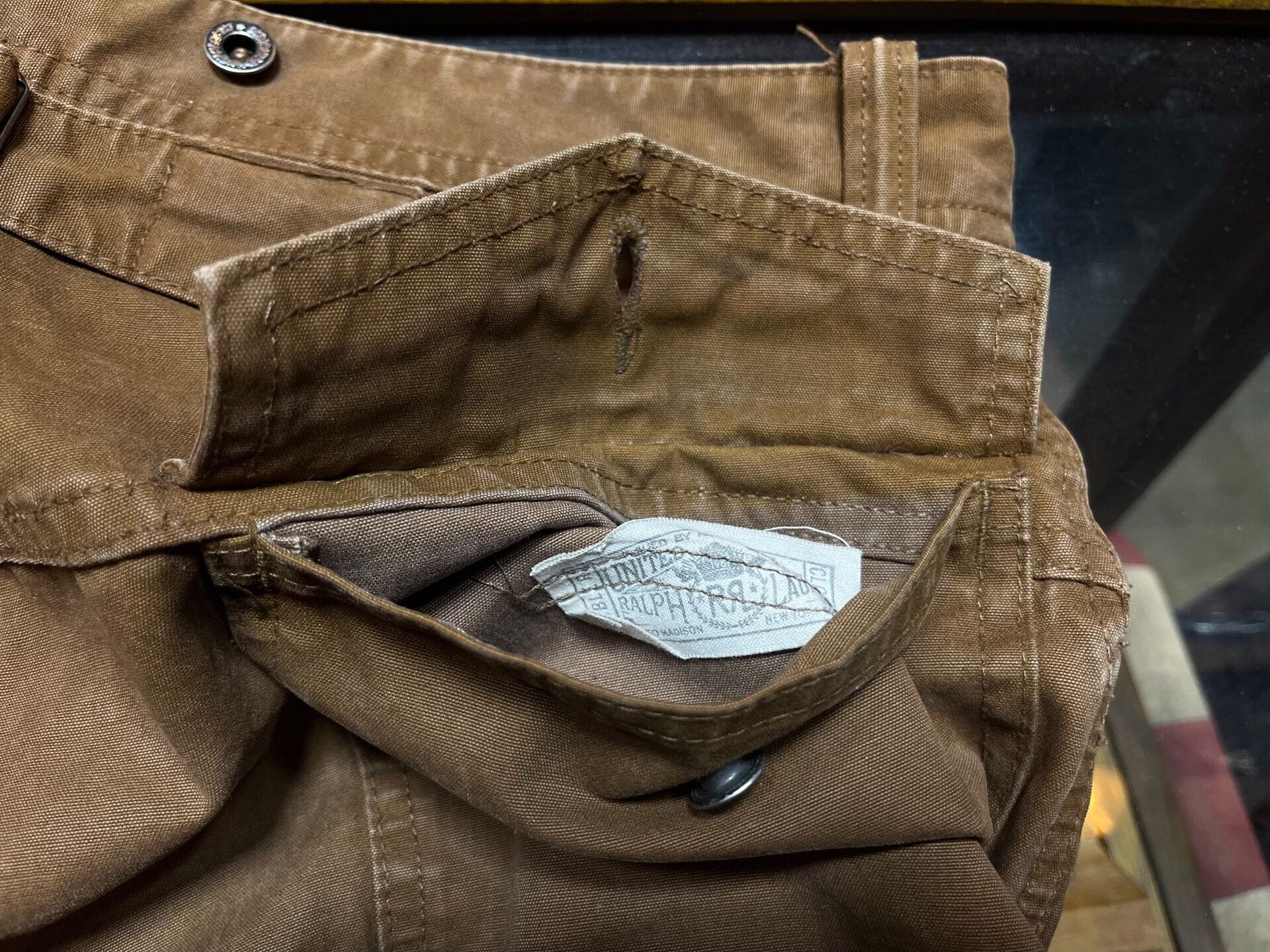 RRL Ralph Lauren RRL Relaxed Fit Cargo Pants Size US 30 / EU 46 - 8 Thumbnail