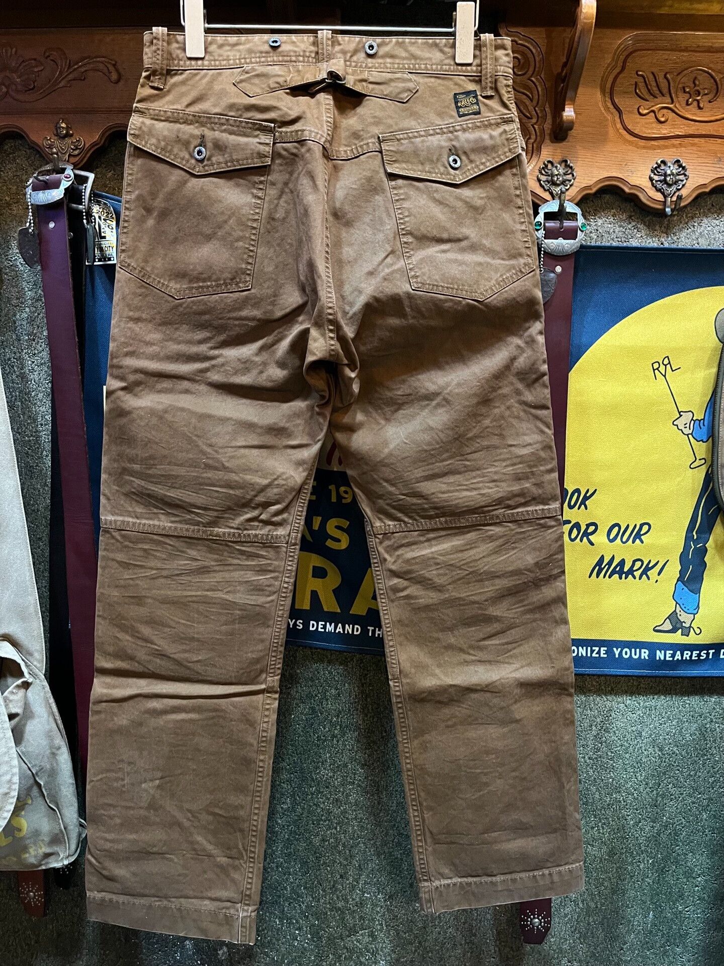 RRL Ralph Lauren RRL Relaxed Fit Cargo Pants Size US 30 / EU 46 - 2 Thumbnail