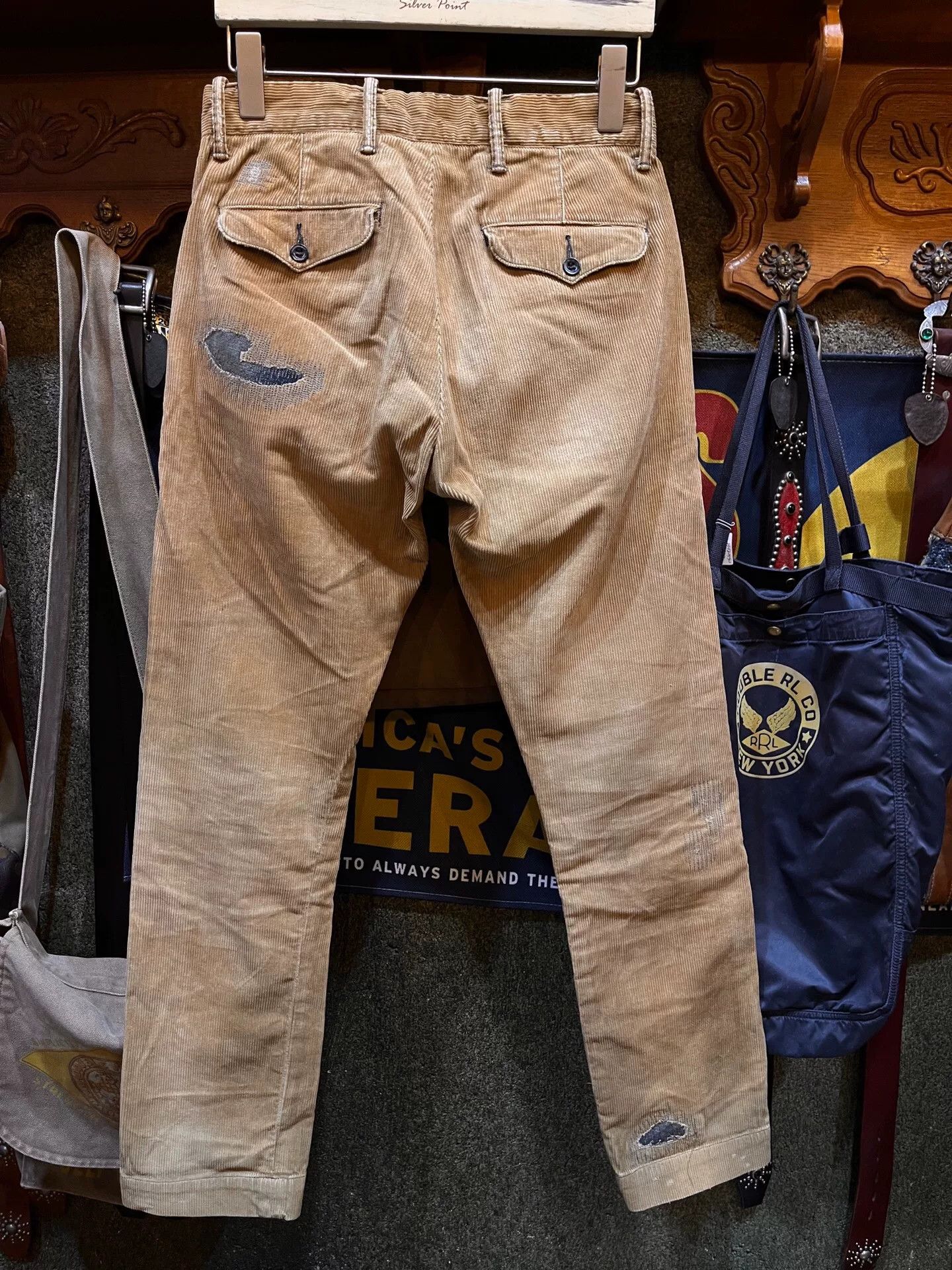 RRL Ralph Lauren RRL Vintage Corduroy Casual Pants Size US 28 / EU 44 - 2 Thumbnail