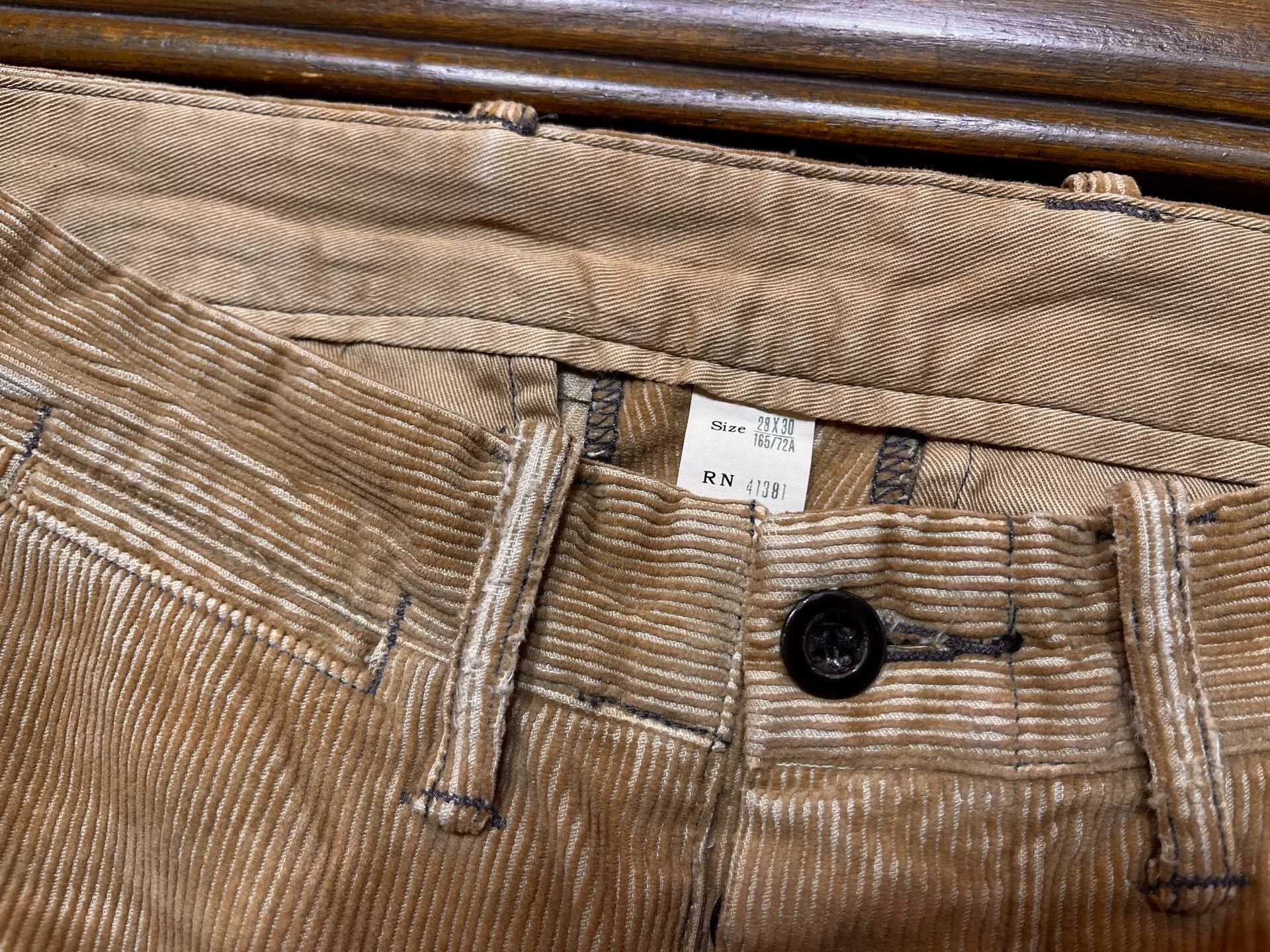 RRL Ralph Lauren RRL Vintage Corduroy Casual Pants Size US 28 / EU 44 - 3 Thumbnail