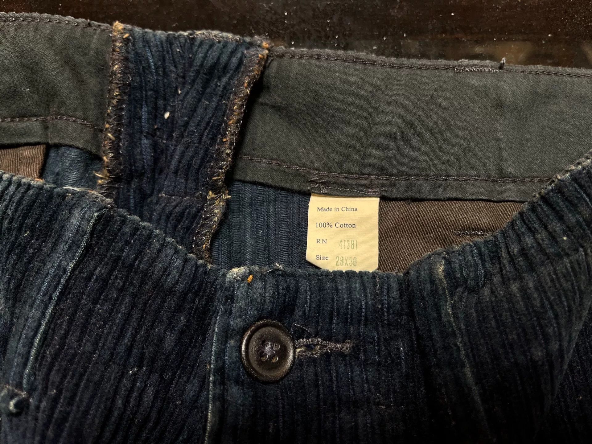 RRL Ralph Lauren RRL Vintage Corduroy Casual Pants Size US 28 / EU 44 - 3 Thumbnail