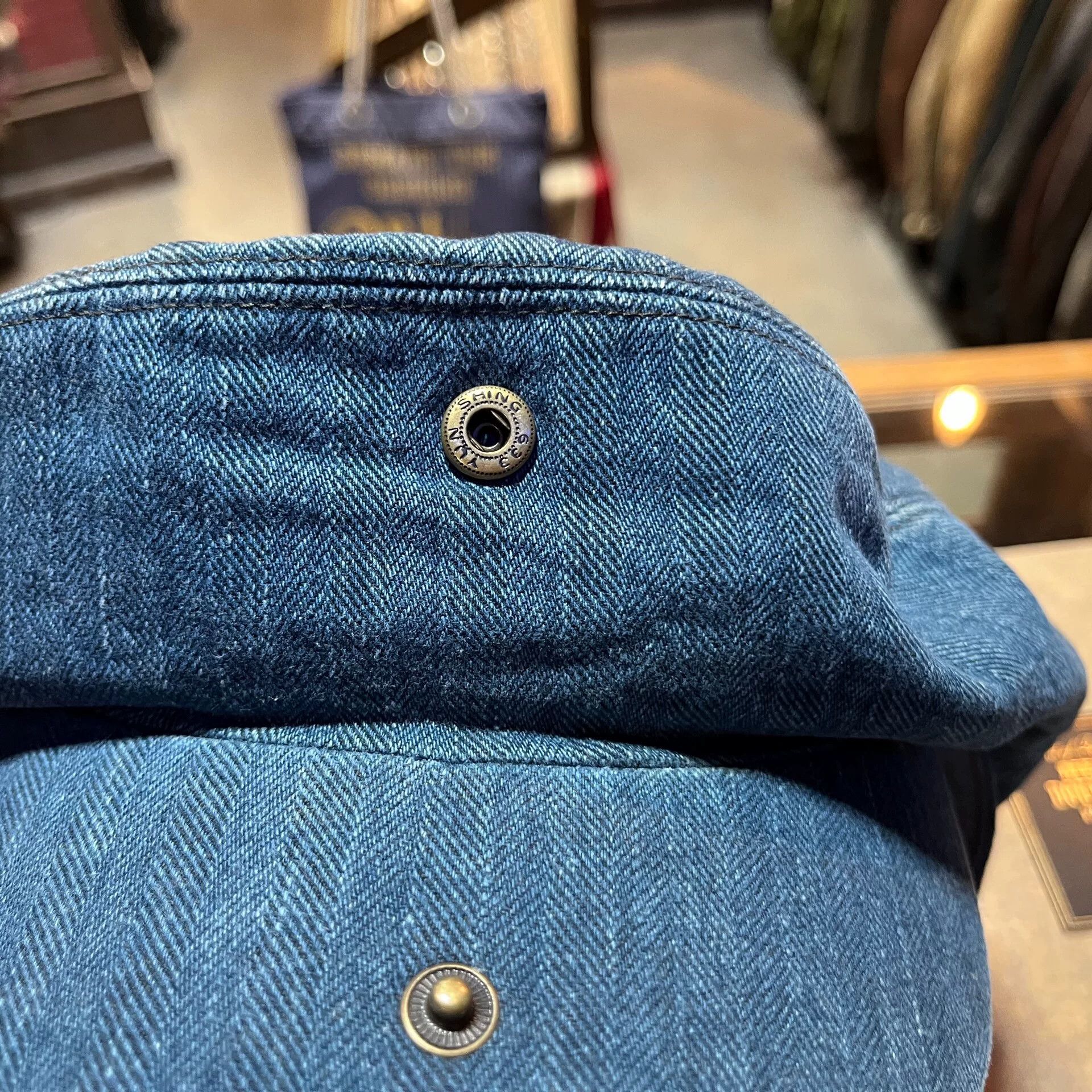 RRL Ralph Lauren RRL Blue Dyed Striped Beret Hat Size ONE SIZE - 9 Thumbnail