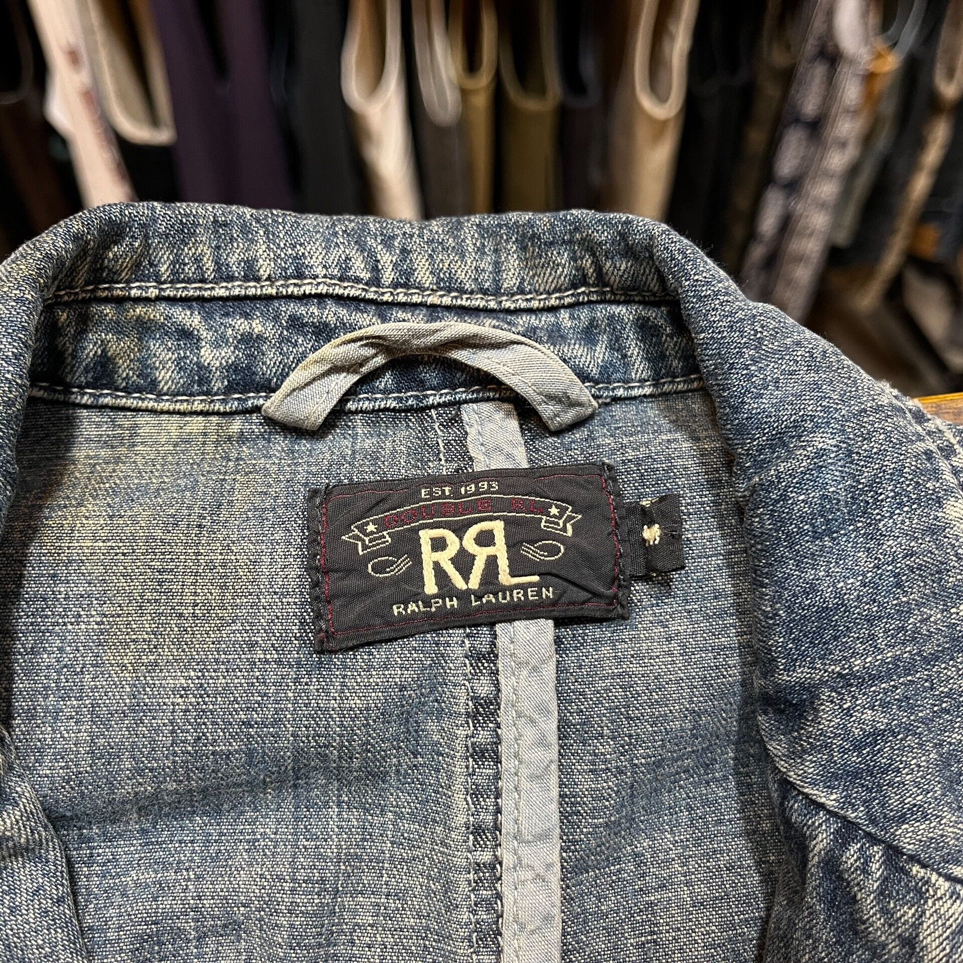 RRL Ralph Lauren Vintage RRL Denim Jacket by Ralph Lauren Size US M / EU 48-50 / 2 - 3 Thumbnail