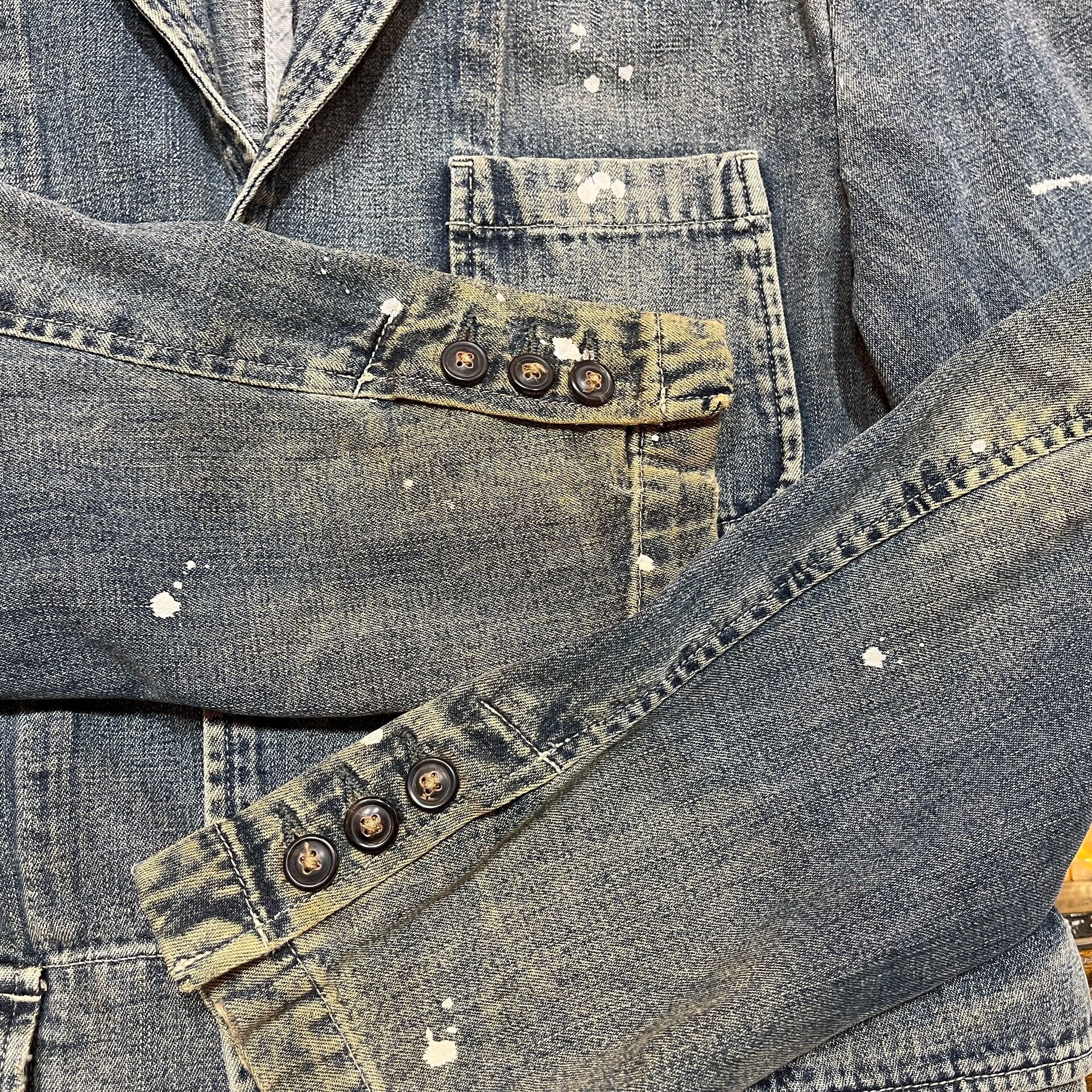 RRL Ralph Lauren Vintage RRL Denim Jacket by Ralph Lauren Size US M / EU 48-50 / 2 - 8 Thumbnail