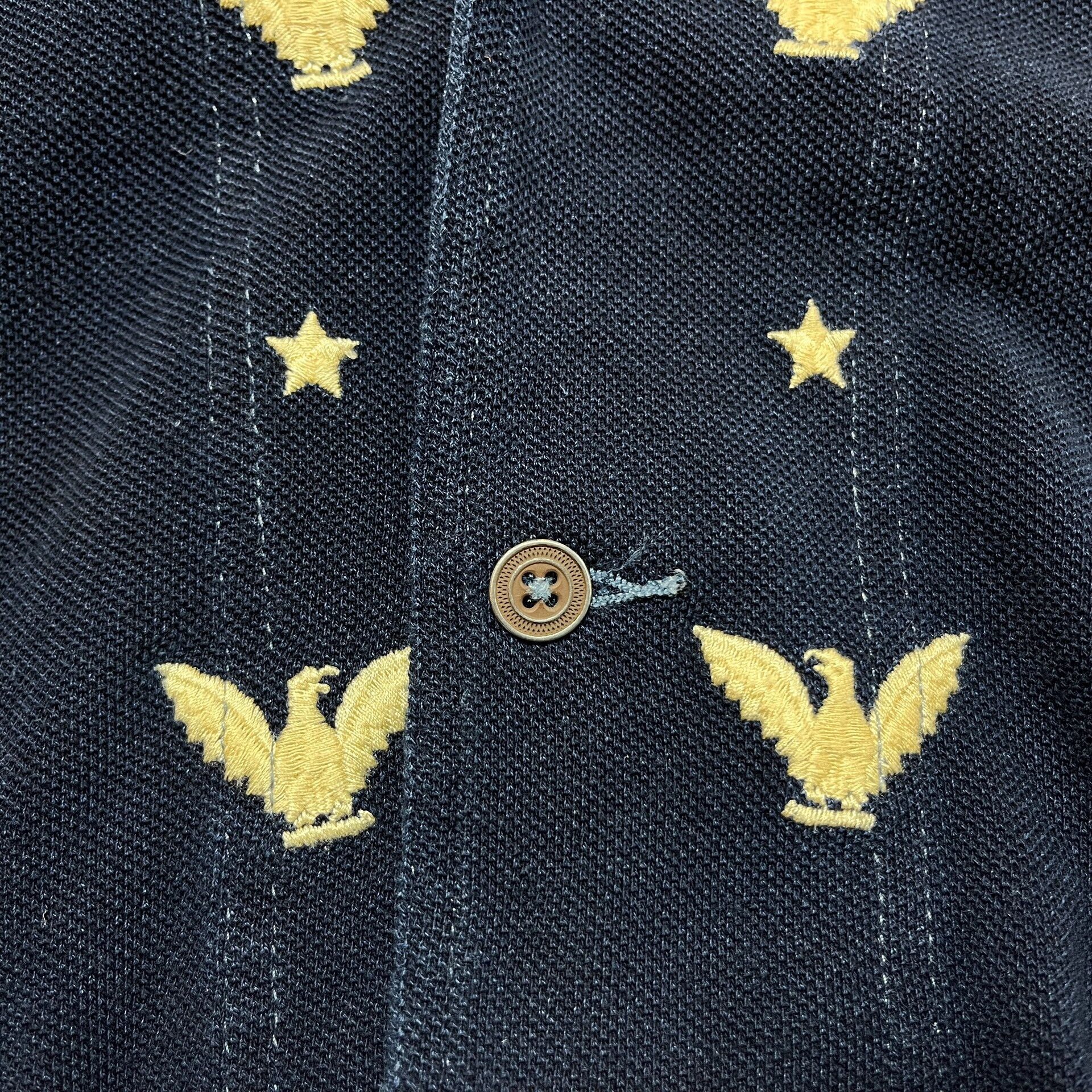 RRL Ralph Lauren RRL Eagle Embroidered T-Shirt Size US S / EU 44-46 / 1 - 5 Thumbnail