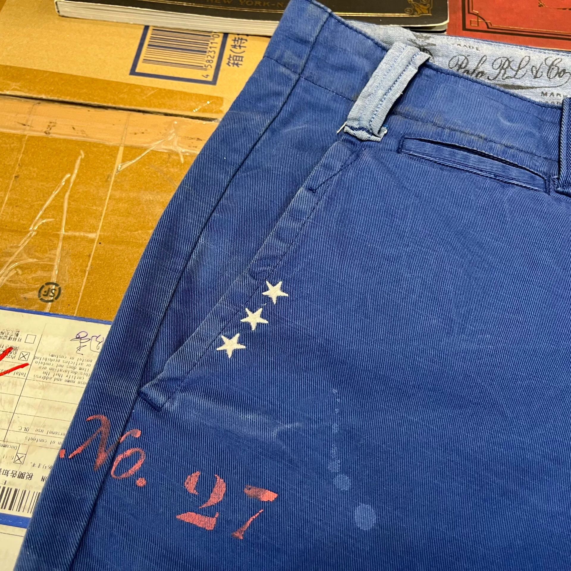 RRL Ralph Lauren Ralph Lauren Embroidered Casual Shorts Size US 32 / EU 48 - 8 Thumbnail
