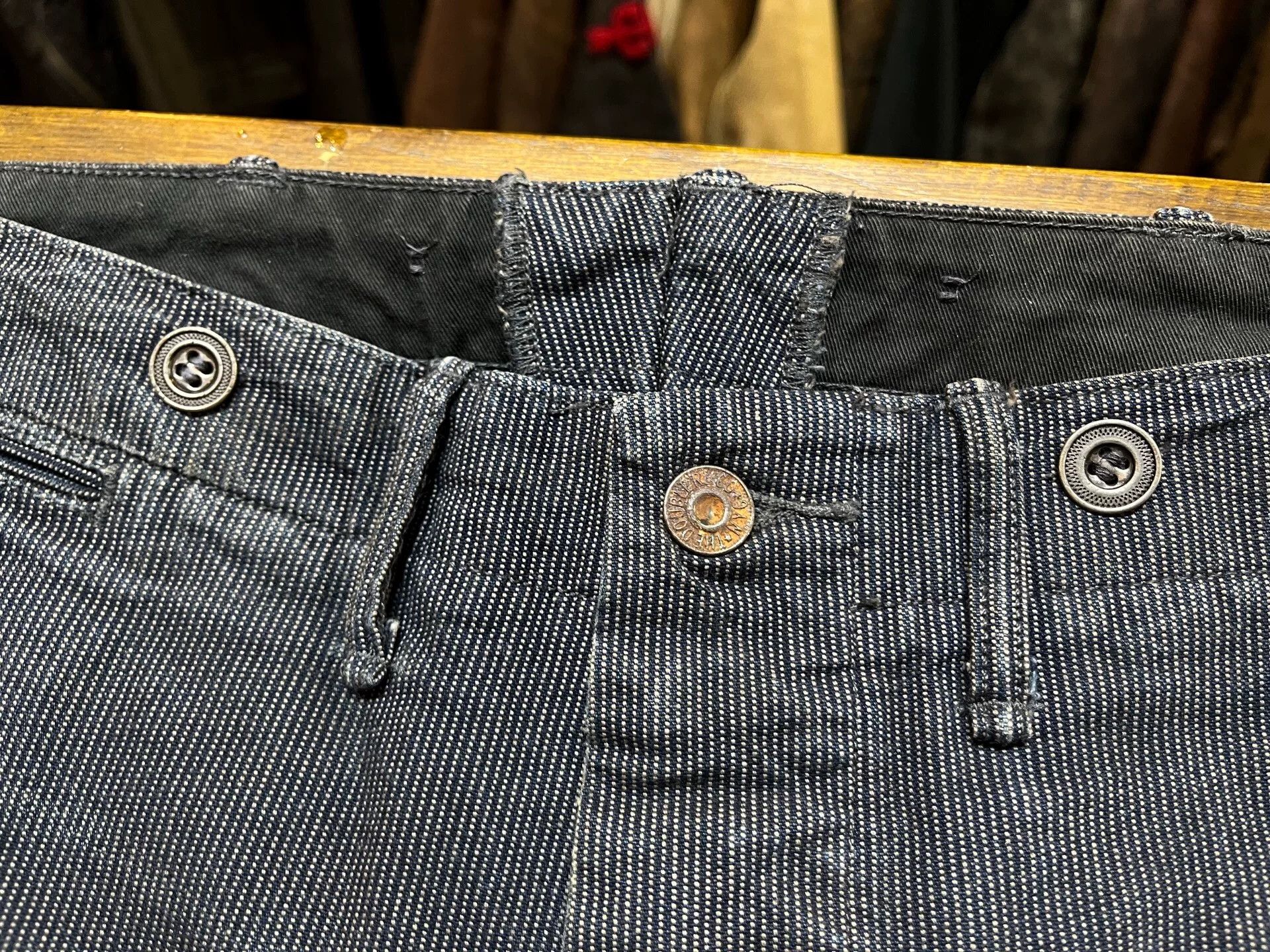 RRL Ralph Lauren RRL Blue Dye Casual Pants Size US 30 / EU 46 - 3 Thumbnail