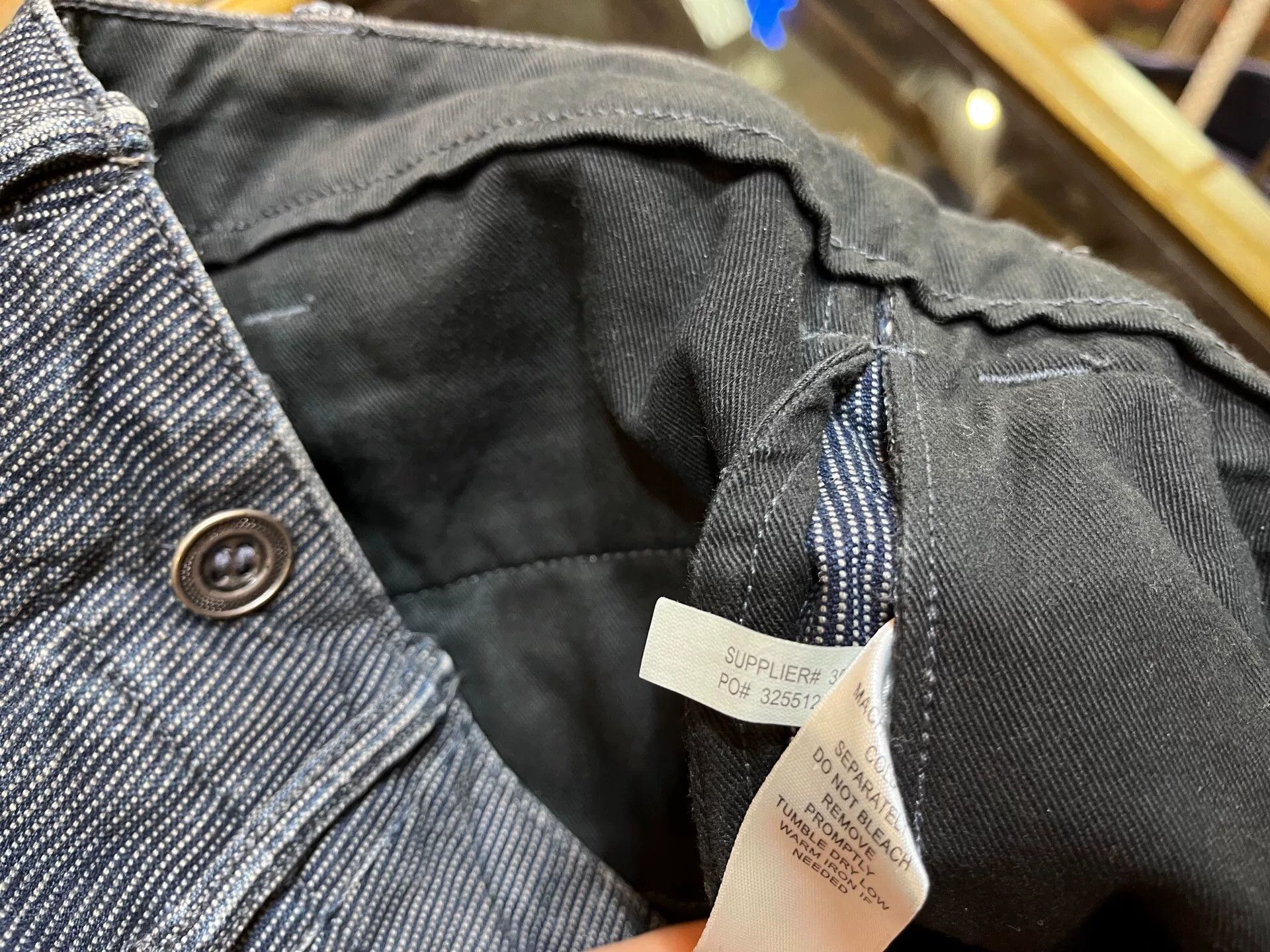 RRL Ralph Lauren RRL Blue Dye Casual Pants Size US 30 / EU 46 - 6 Thumbnail