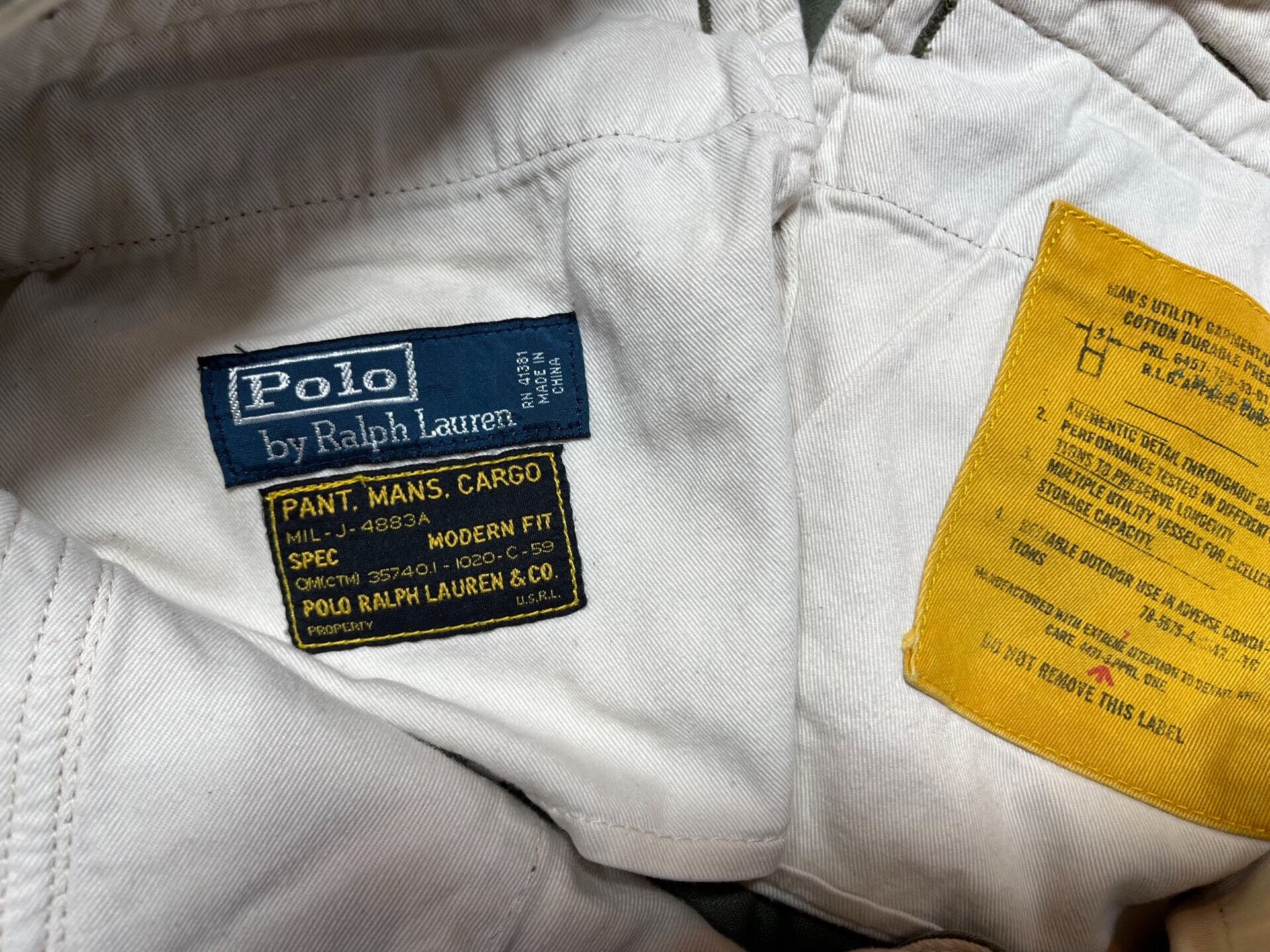 RRL Ralph Lauren Vintage Ralph Lauren Cargo Pants Size US 33 - 6 Thumbnail