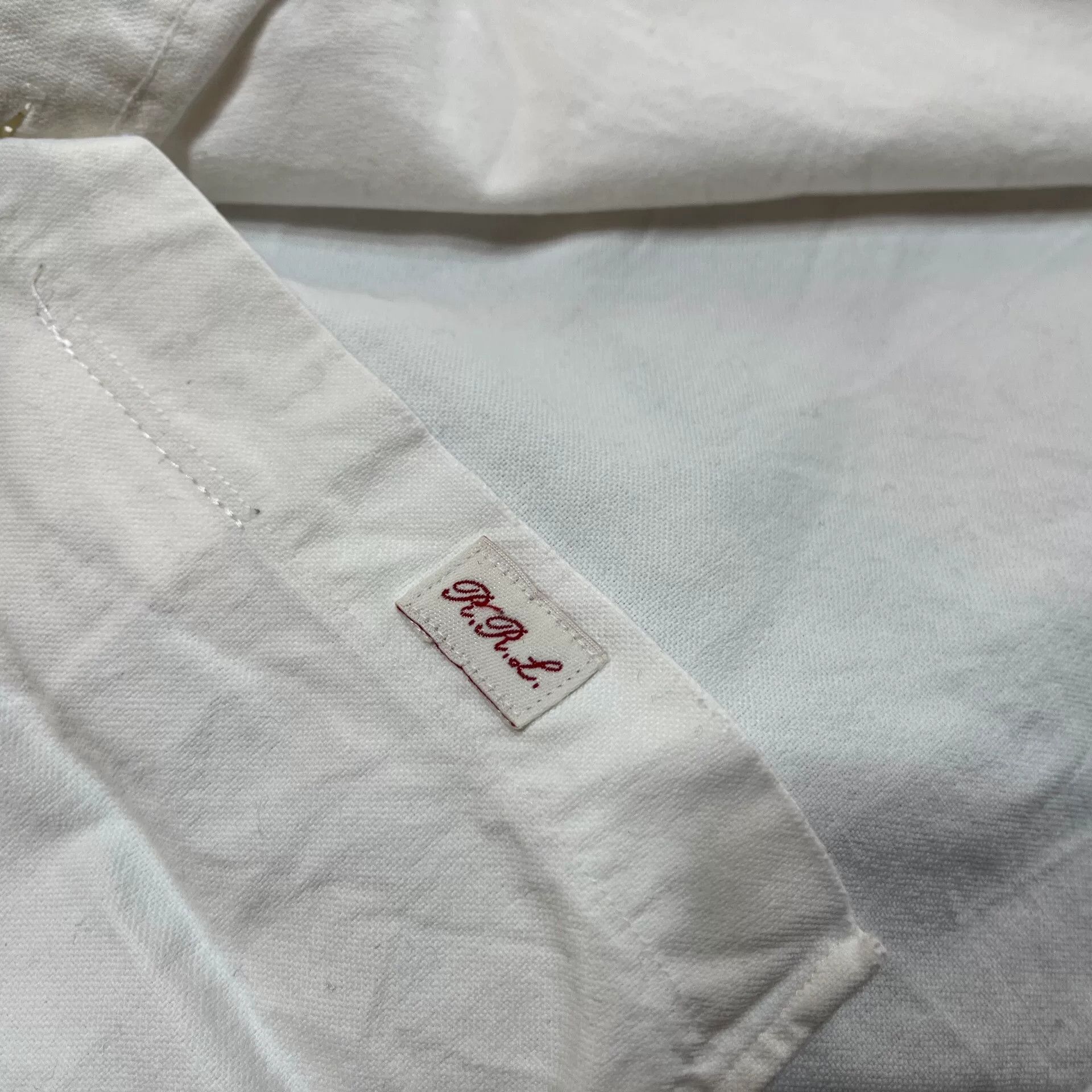 RRL Ralph Lauren White Double RL Ralph Lauren Shirt Size US S / EU 44-46 / 1 - 5 Thumbnail