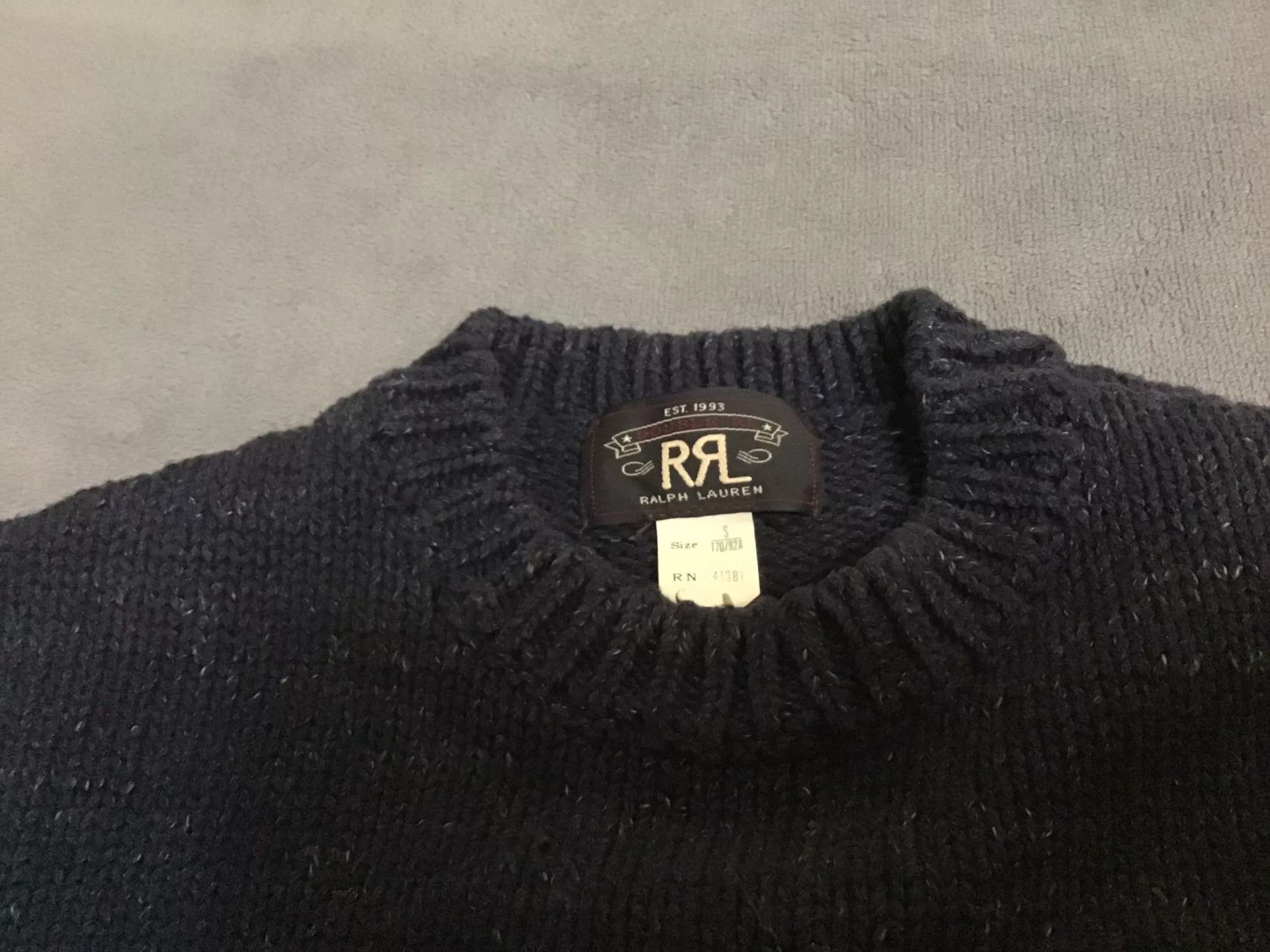 RRL Ralph Lauren Ralph Lauren Double RL Sweater Size US S / EU 44-46 / 1 - 4 Thumbnail